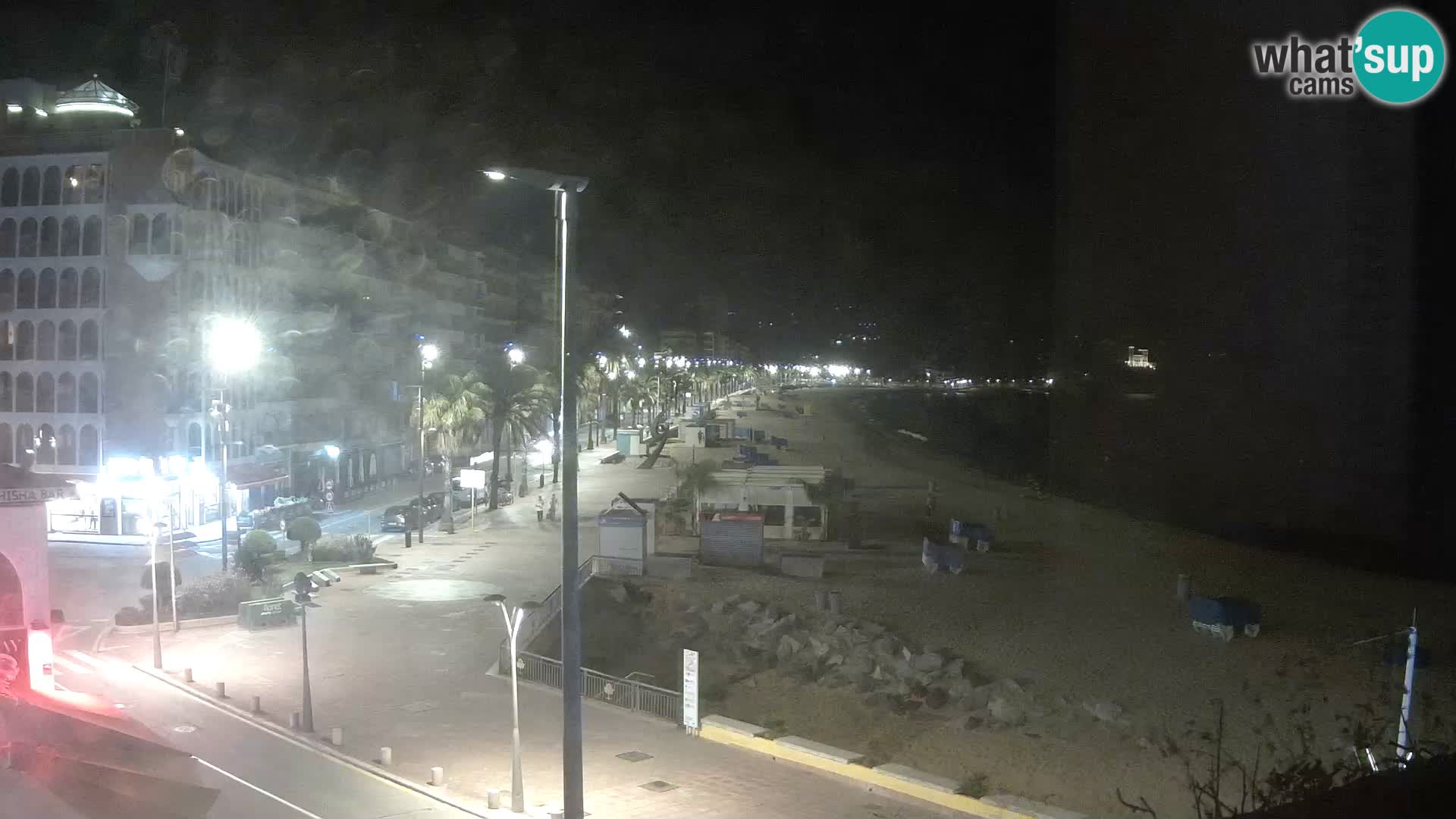 Webcam Lloret de Mar – the main beach – – Costa Brava – Spain