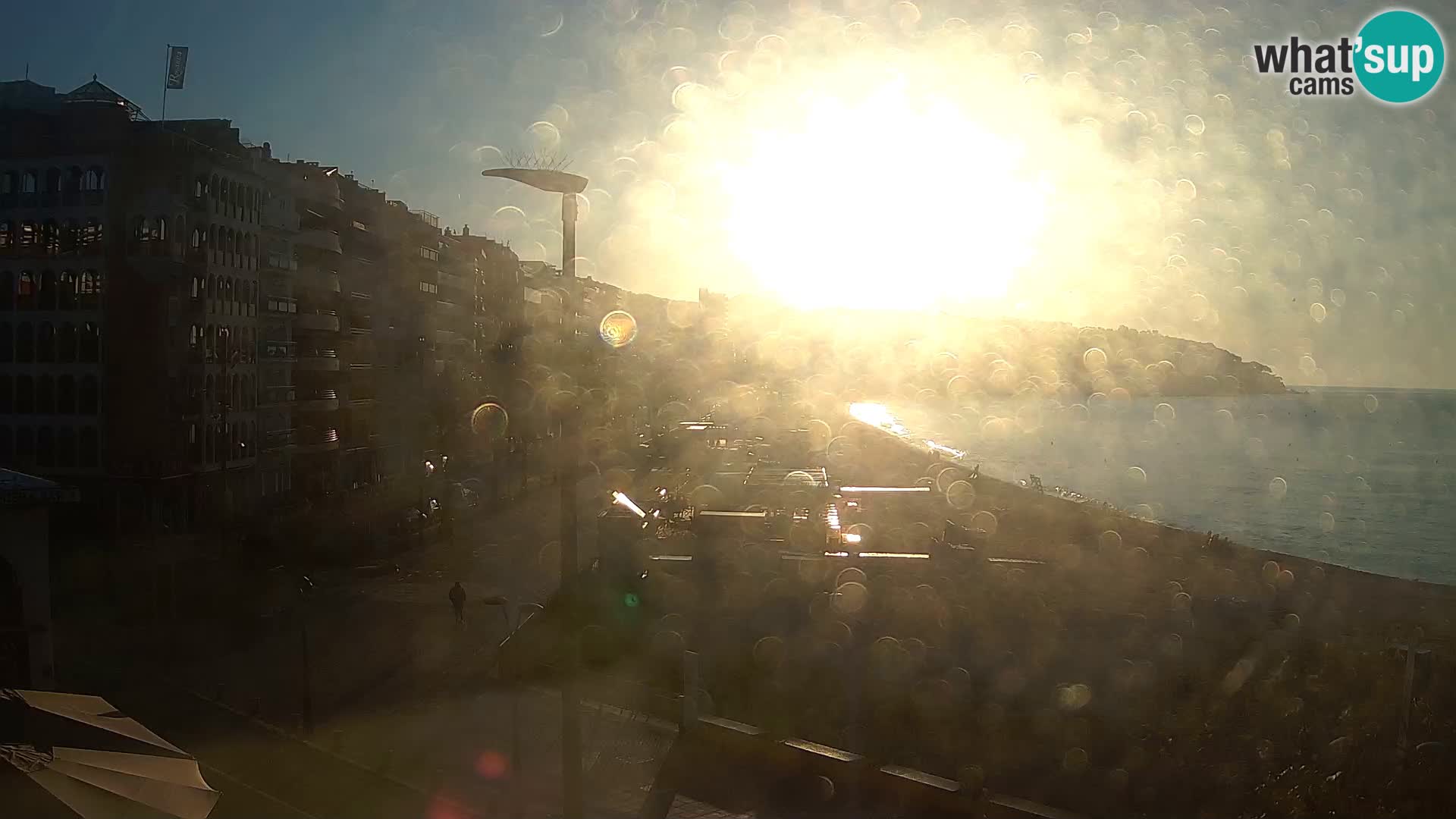 Webcam live Lloret de Mar – la spiaggia principale