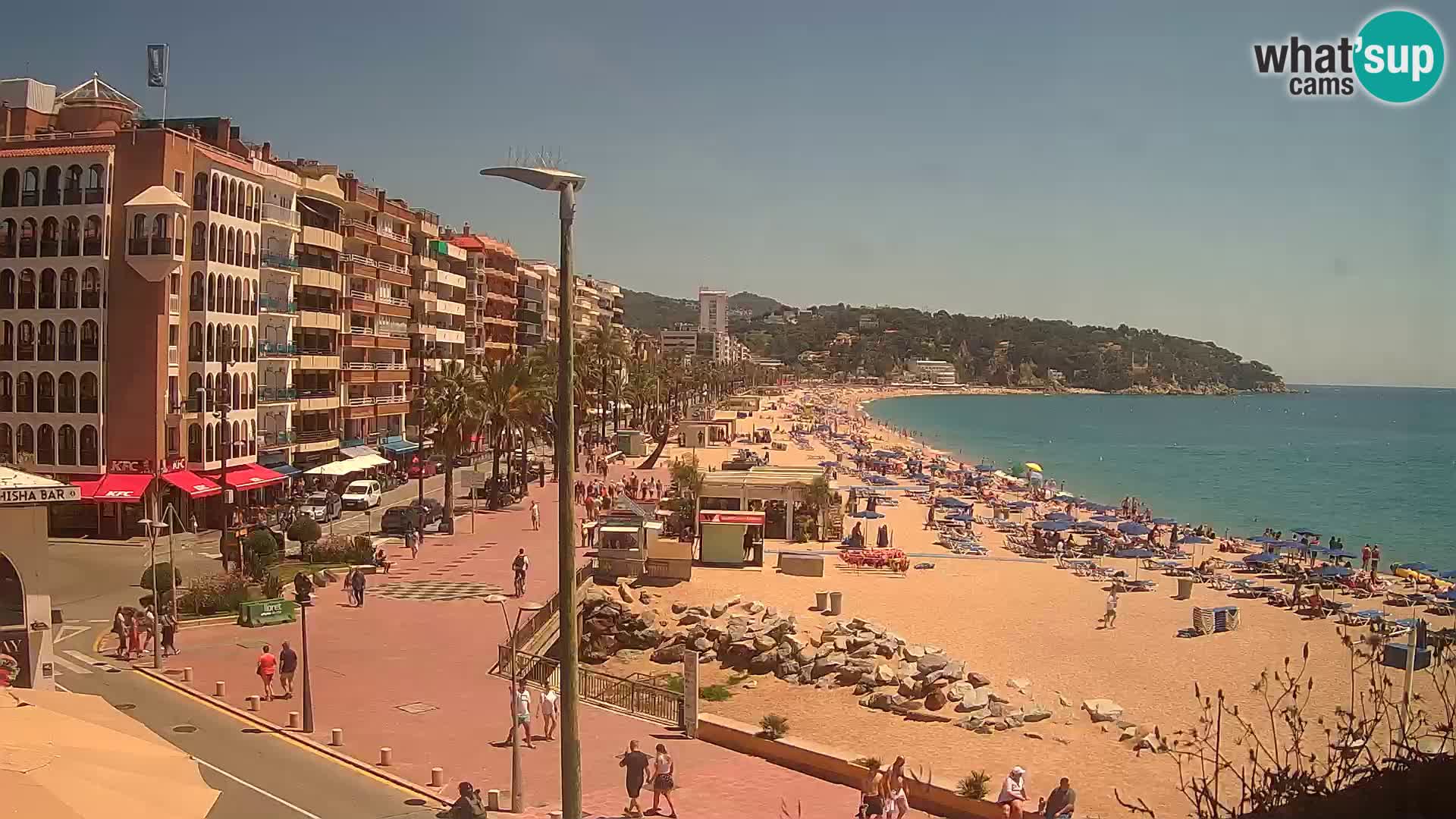 Webcam live Lloret de Mar – Playa