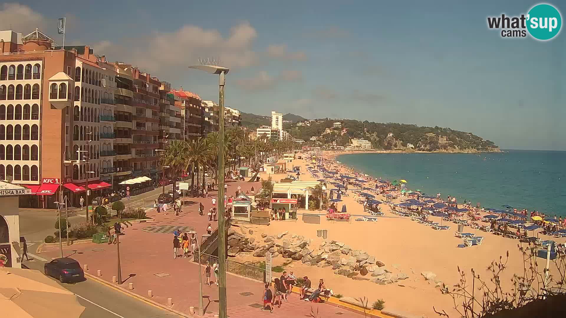 Webcam streaming Lloret de Mar – Plage
