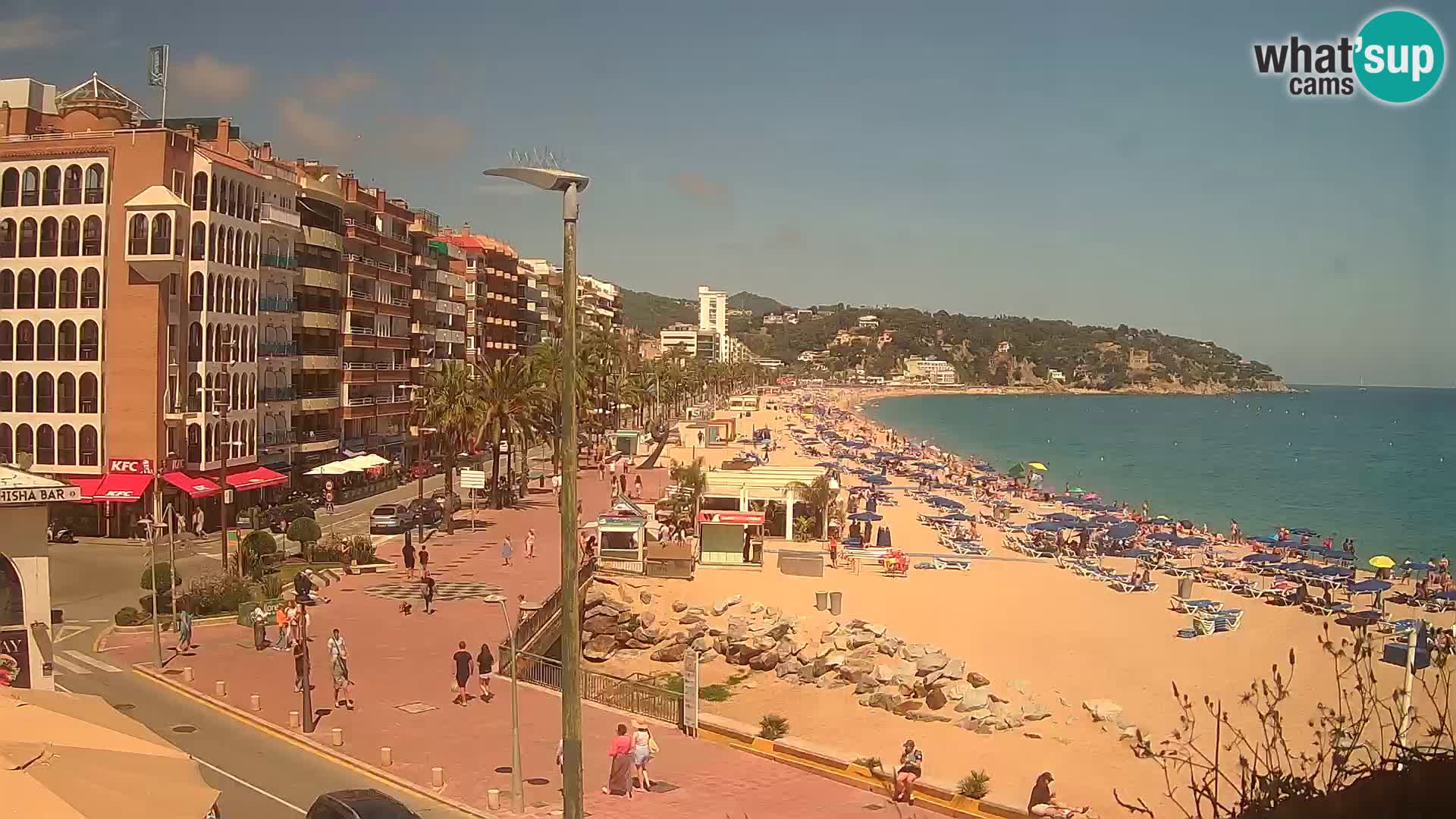 Webcam streaming Lloret de Mar – Plage