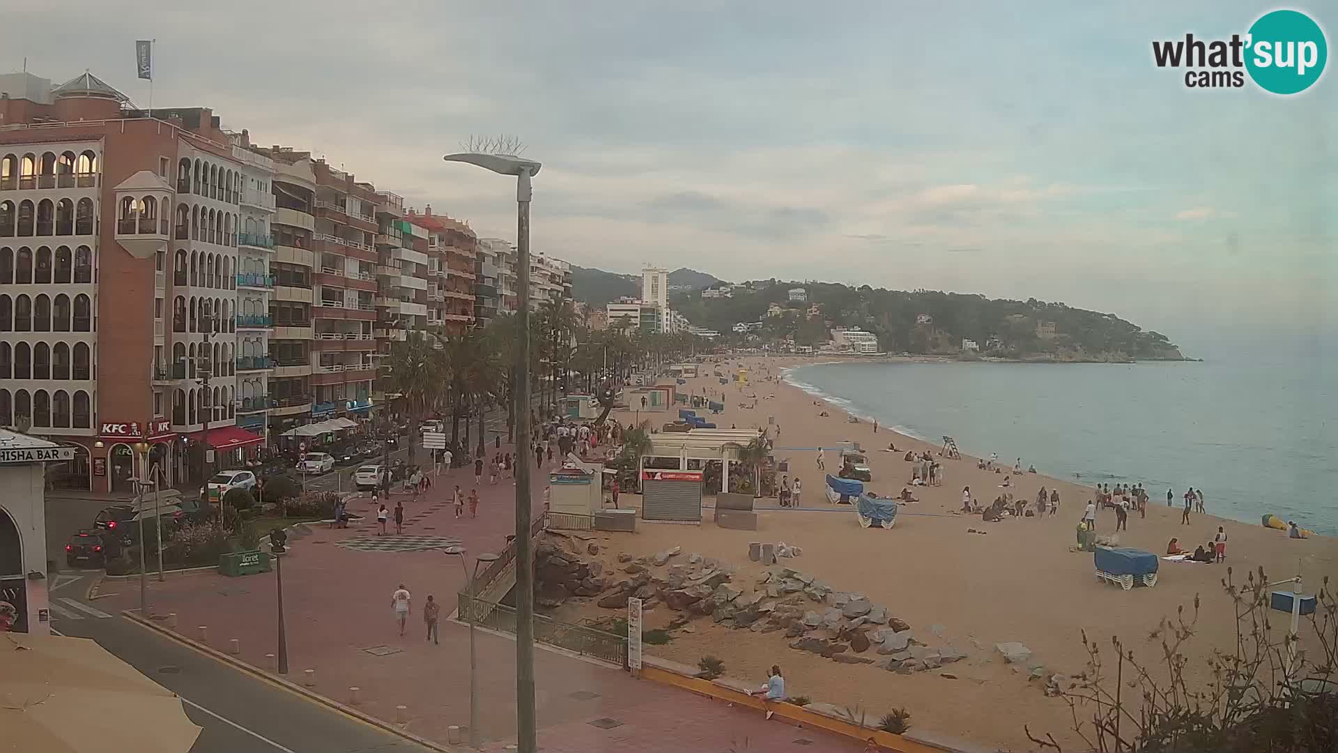 Webcam Live Lloret de Mar – La plage