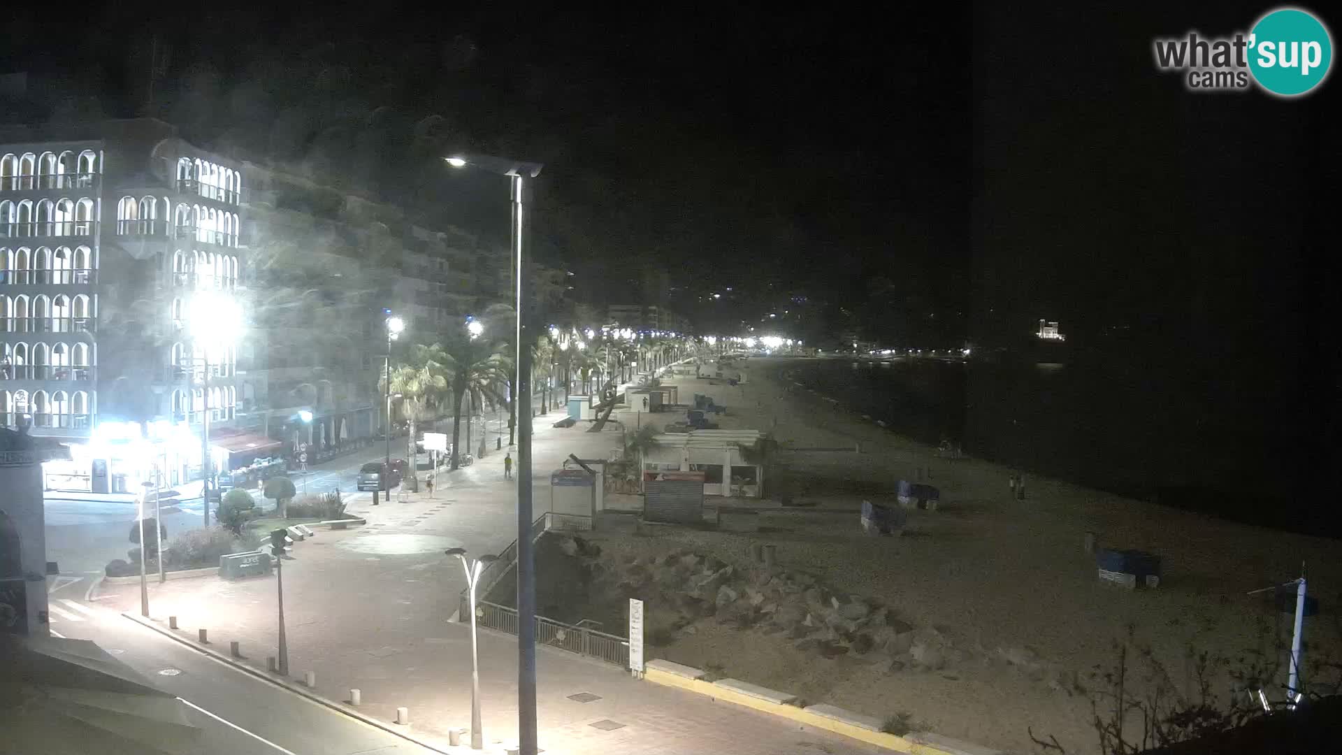 Webcam Lloret de Mar – the main beach – – Costa Brava – Spain