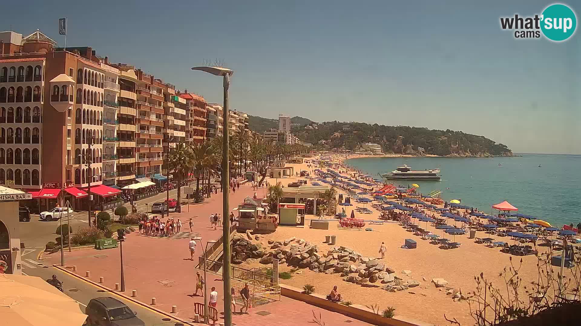 Webcam streaming Lloret de Mar – Plage