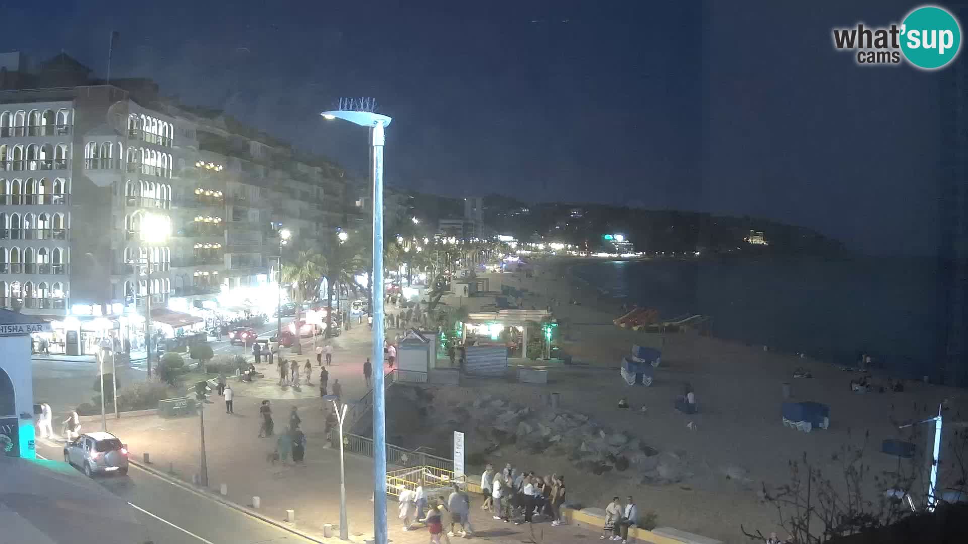 Webcam Lloret de Mar – the main beach – – Costa Brava – Spain