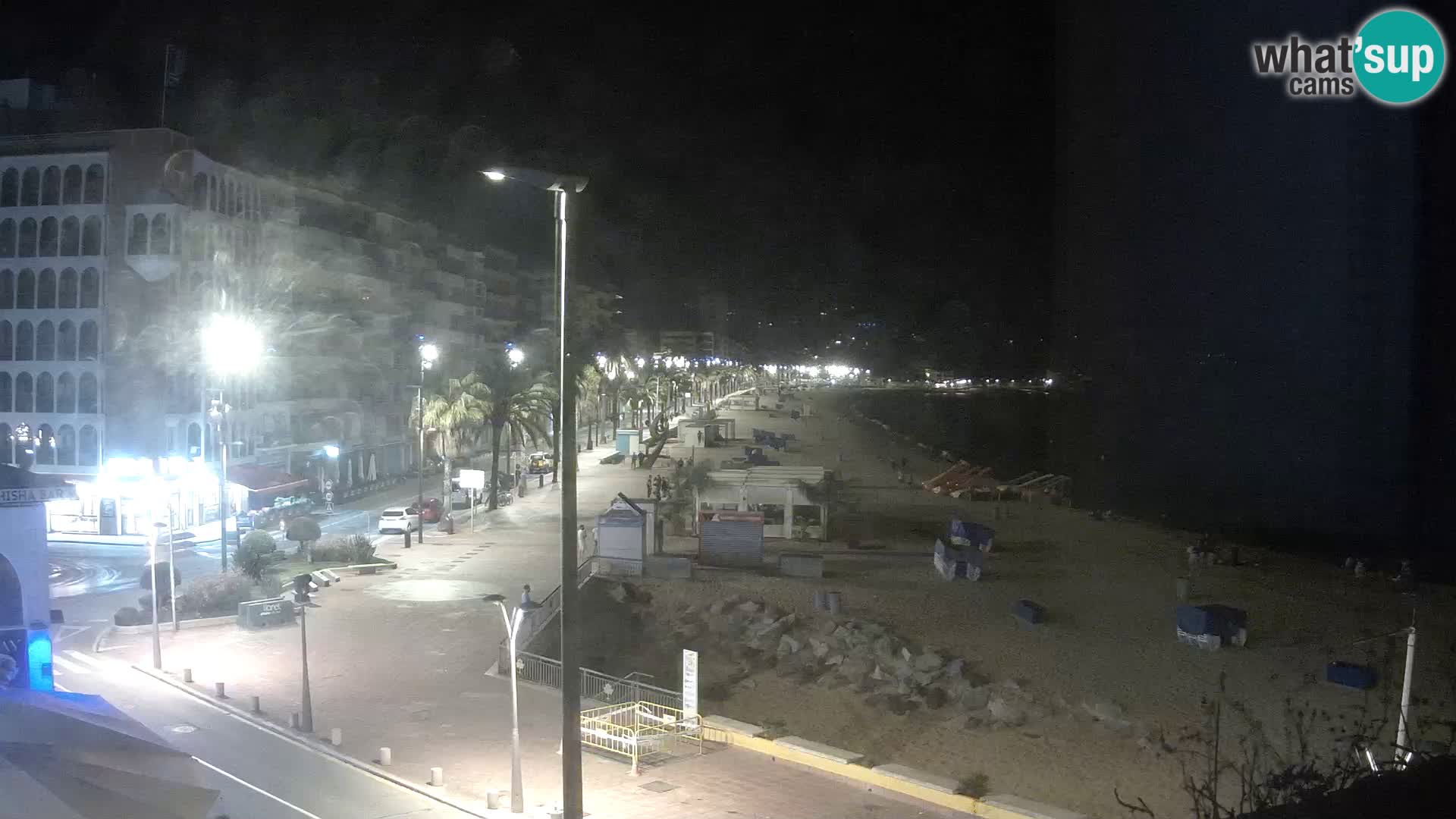 Webcam Lloret de Mar – the main beach – – Costa Brava – Spain