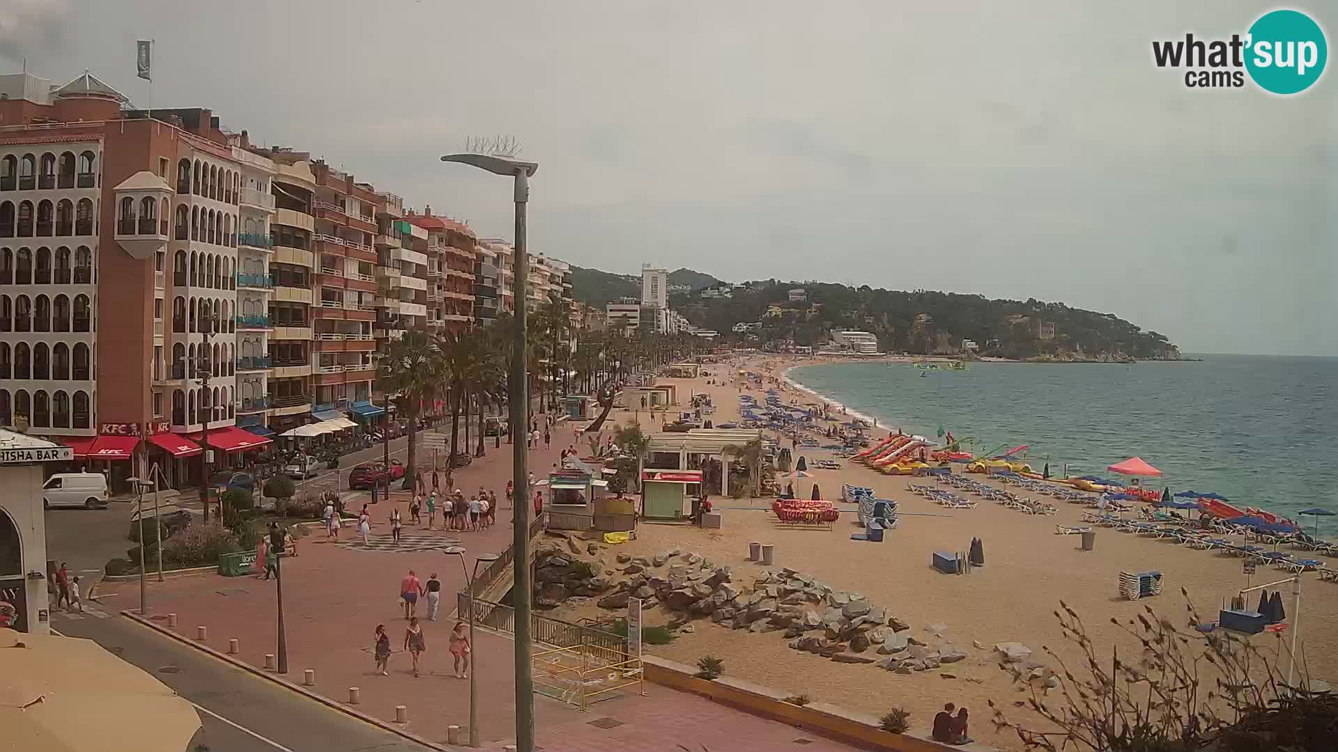 Webcam live Lloret de Mar – Hauptstrand