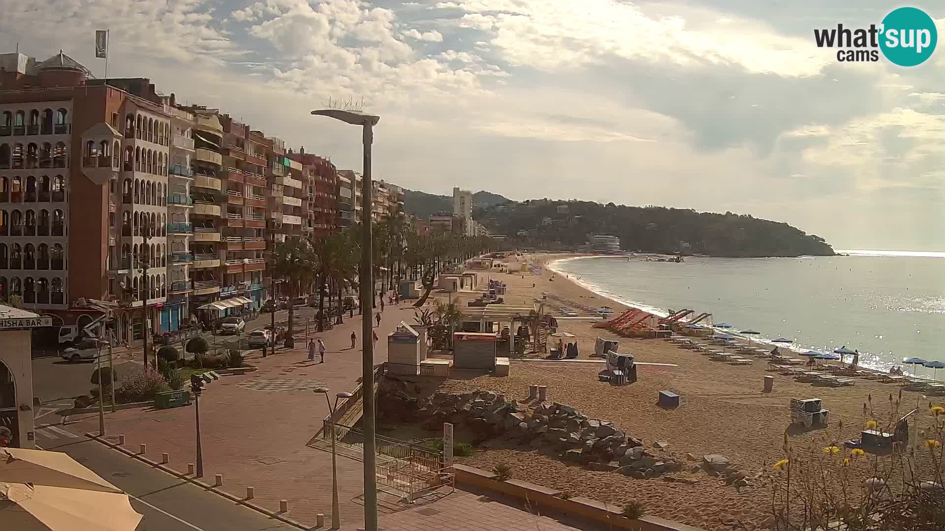 Webcam Lloret de Mar – Central beach