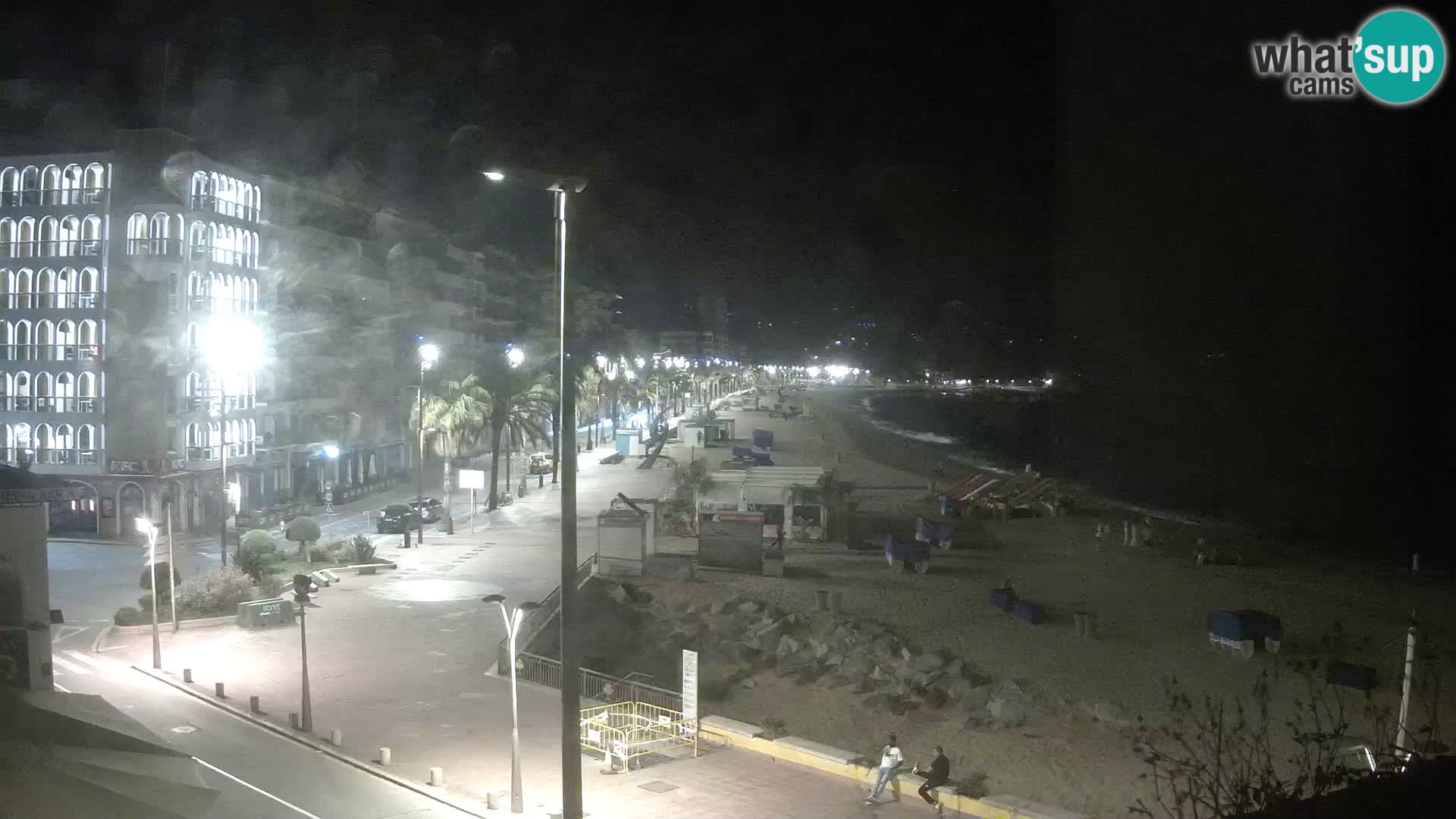 Webcam Lloret de Mar – the main beach – – Costa Brava – Spain