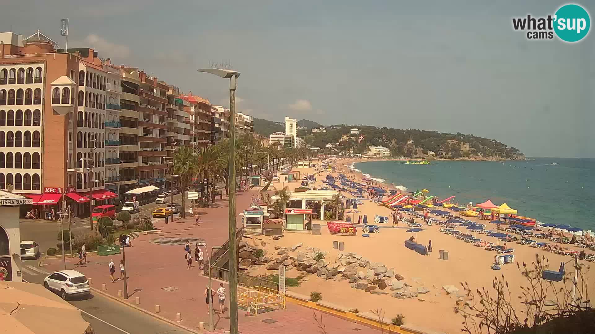 Webcam Lloret de Mar – the beach