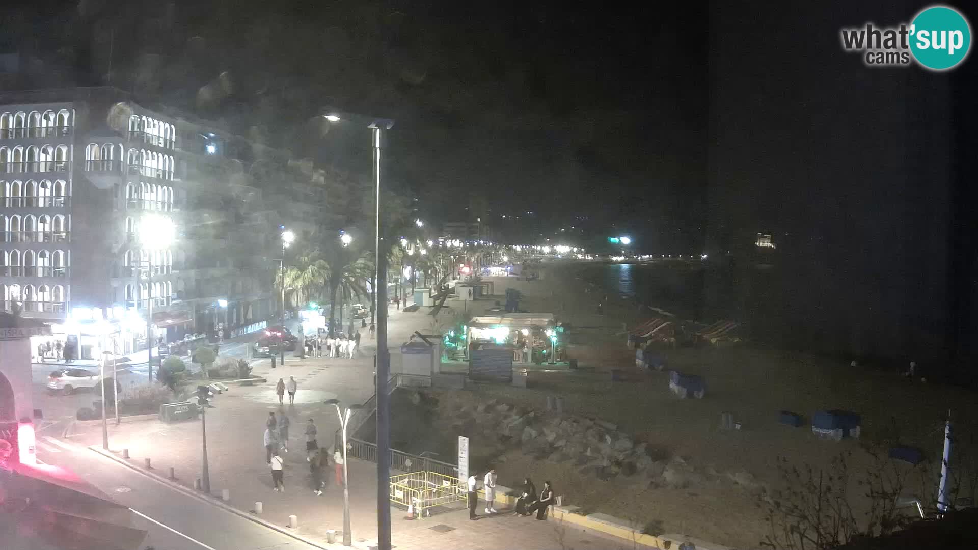 Webcam Lloret de Mar – the main beach – – Costa Brava – Spain