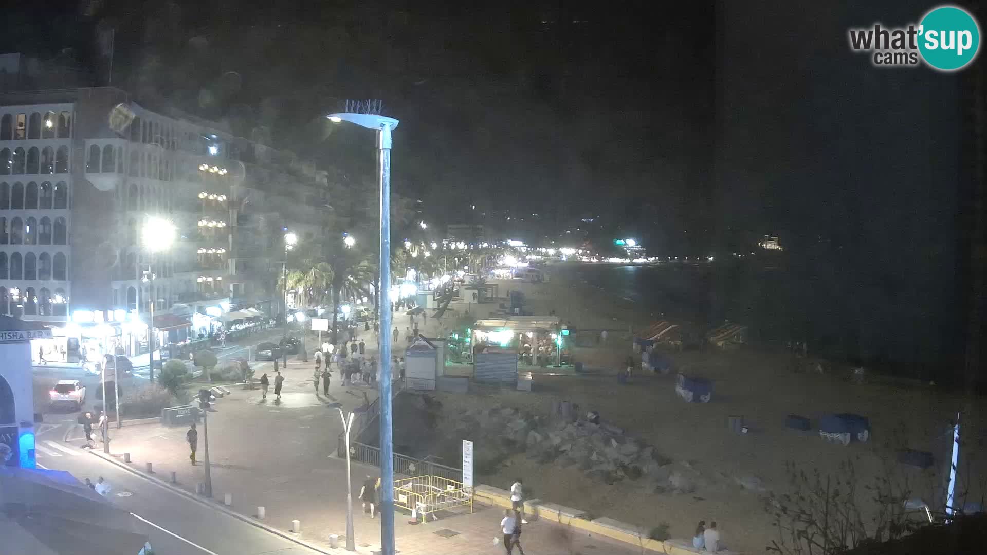 Webcam Lloret de Mar – the main beach – – Costa Brava – Spain