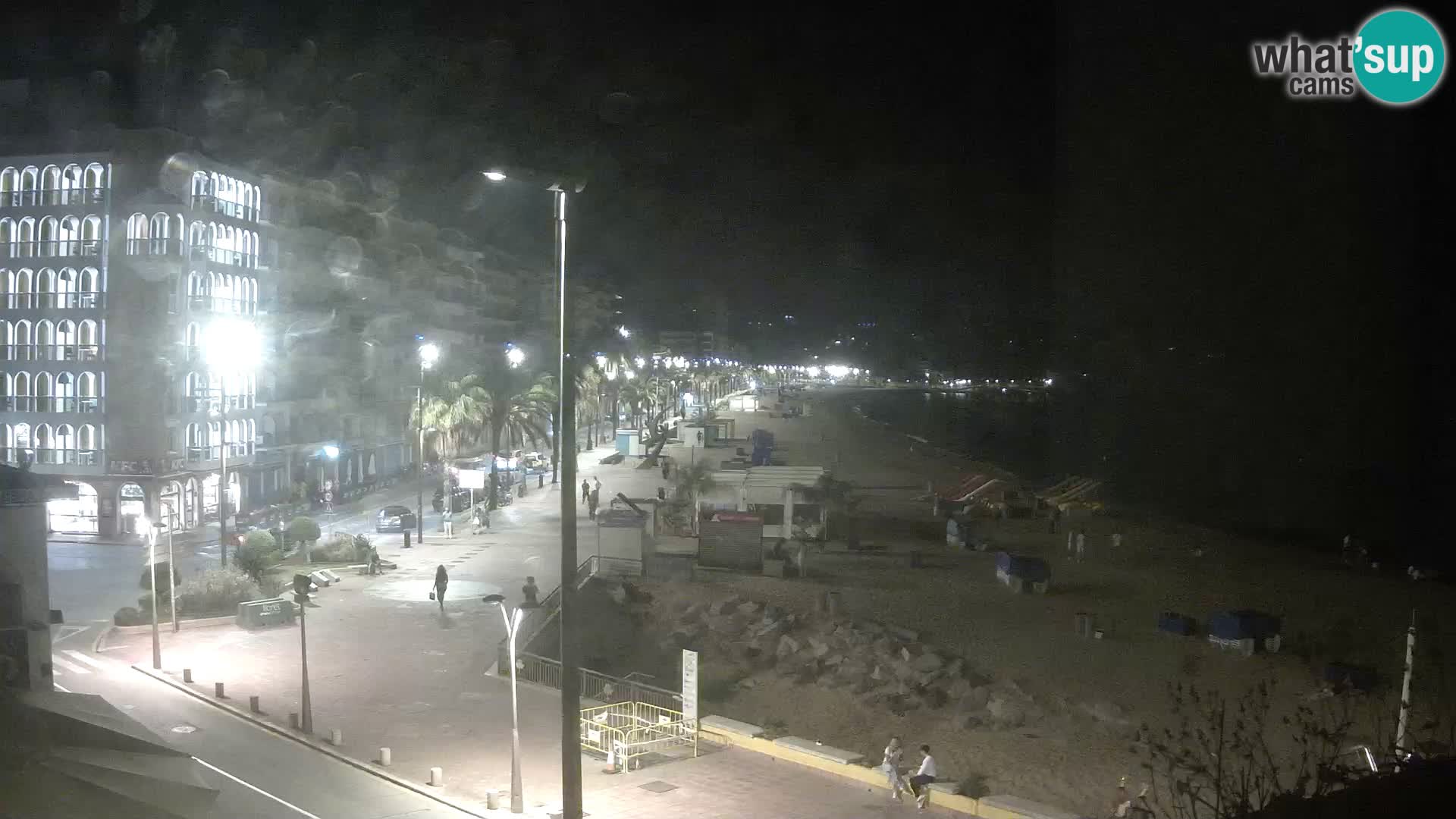 Webcam Lloret de Mar – the main beach – – Costa Brava – Spain