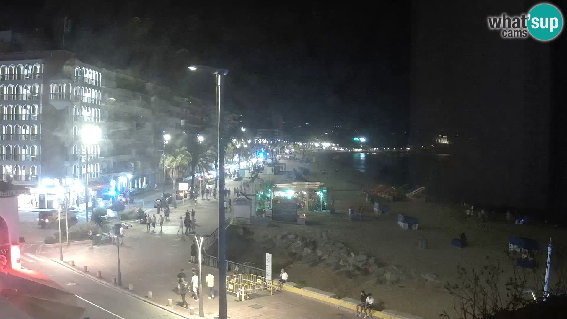 Webcam Lloret de Mar – the main beach – – Costa Brava – Spain