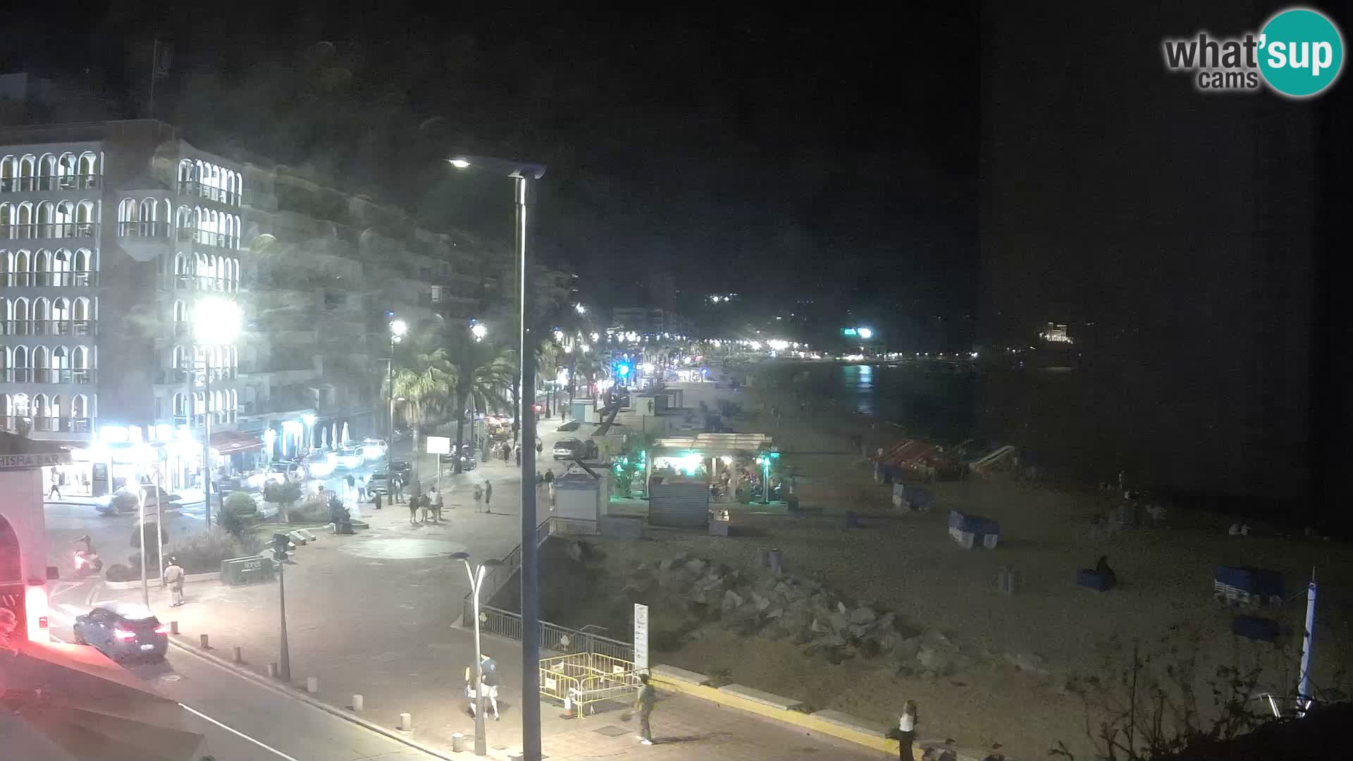 Webcam Lloret de Mar – the main beach – – Costa Brava – Spain
