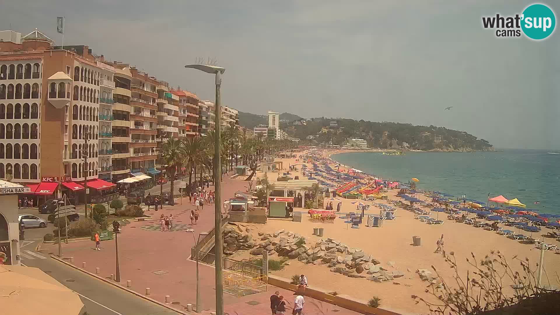 Webcam Lloret de Mar – Spiaggia centrale