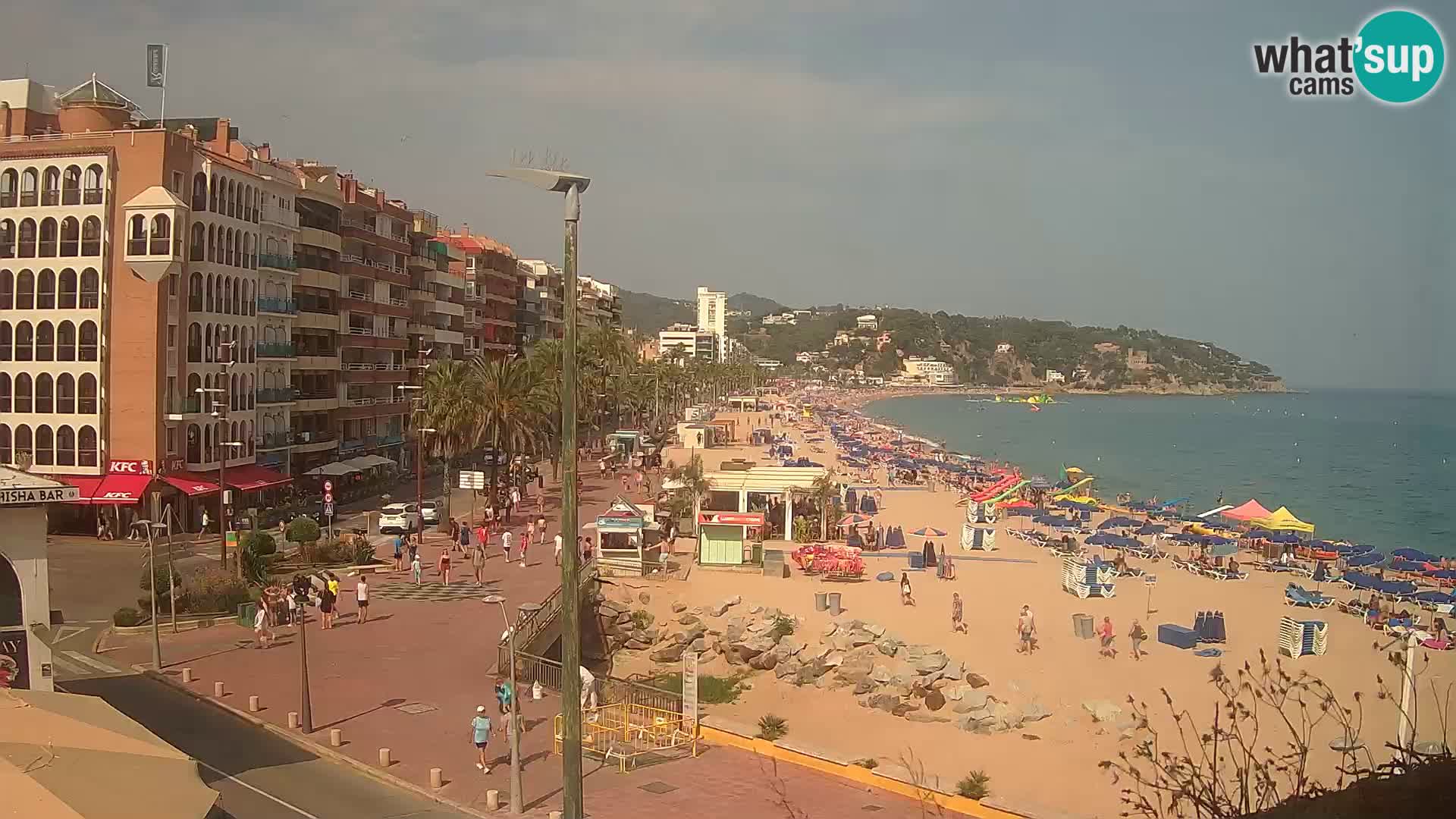 Webcam Lloret de Mar – Središnja plaža