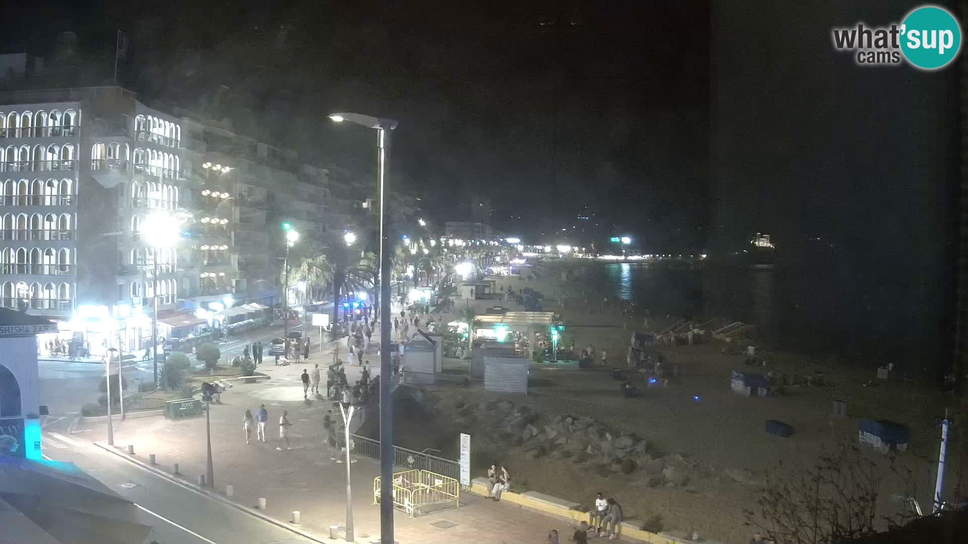 Webcam Lloret de Mar – Central beach