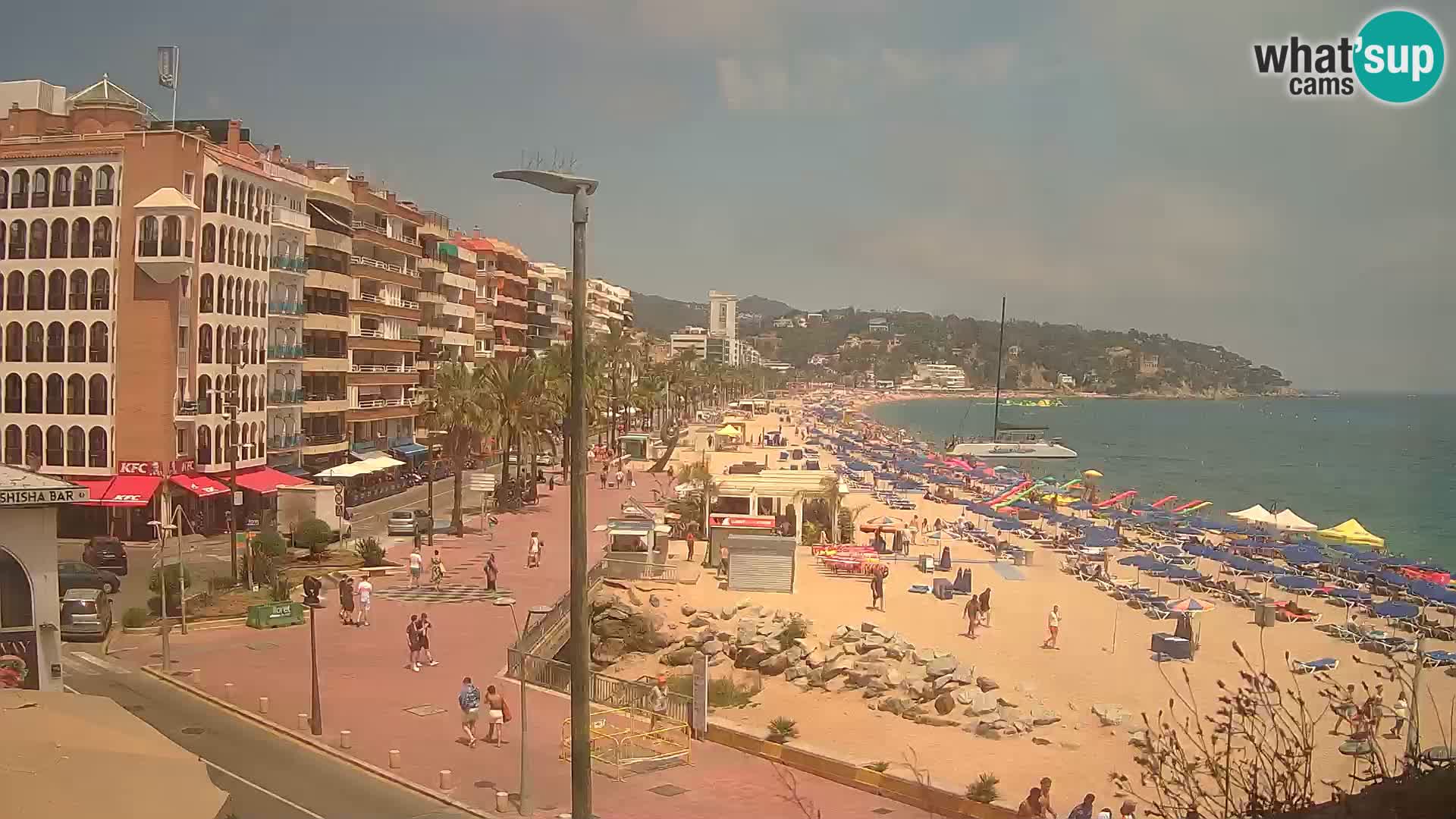 Webcam Lloret de Mar – Hauptstrand