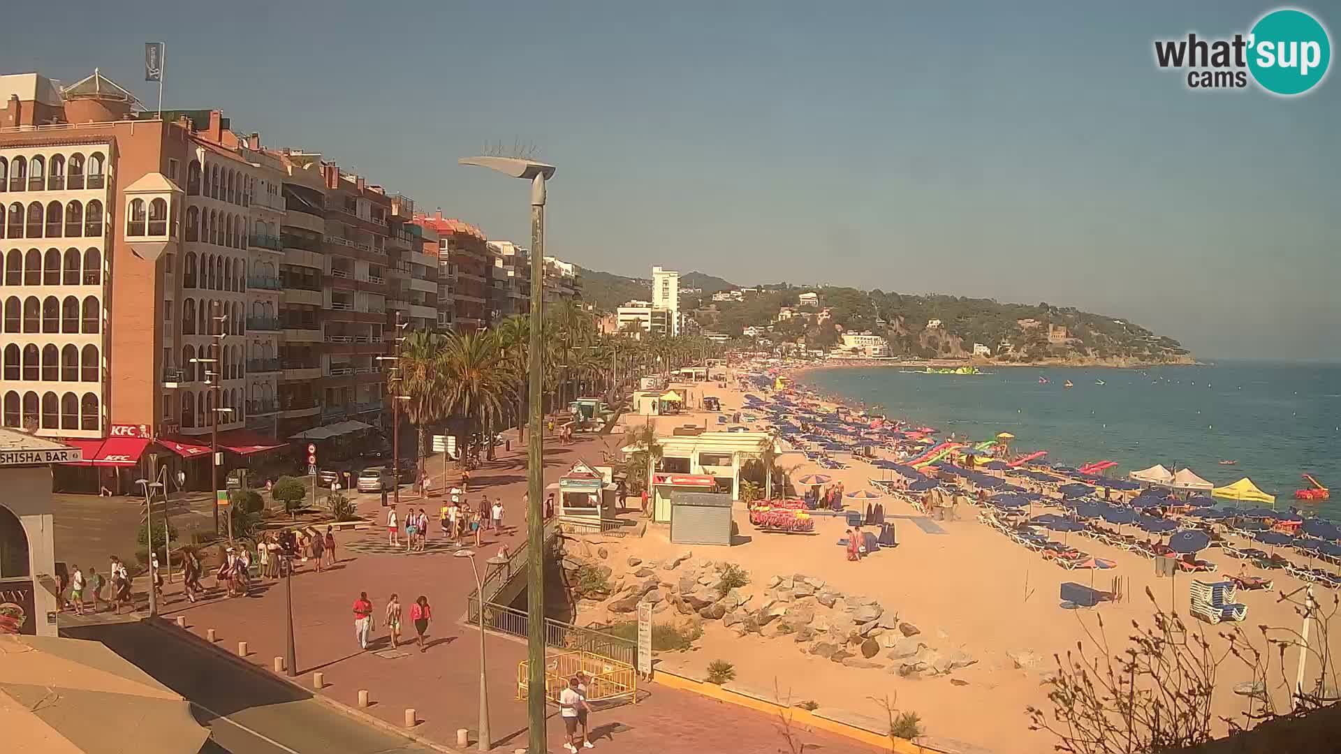 Webcam Lloret de Mar – the beach