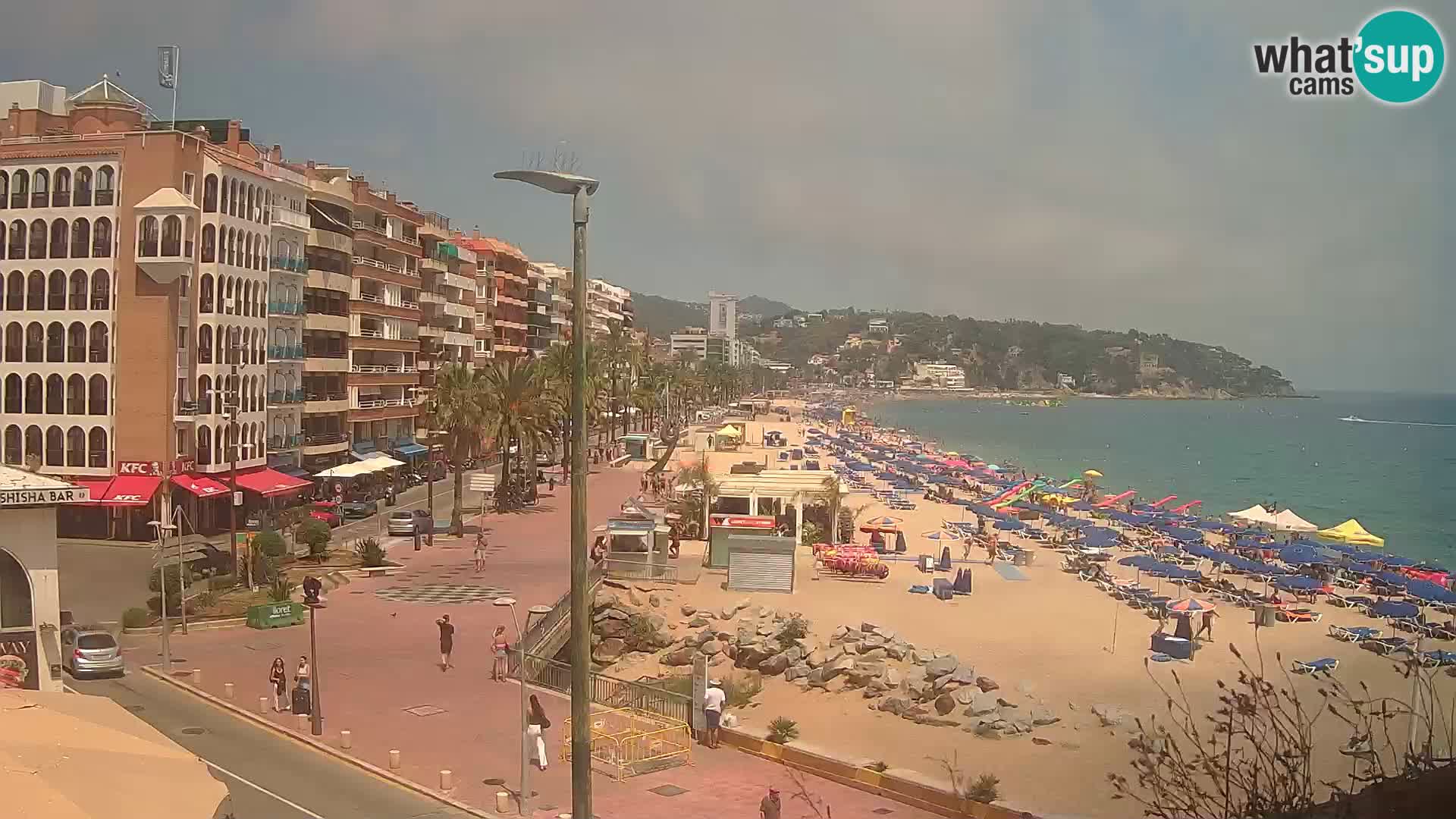Webcam Lloret de Mar – the beach
