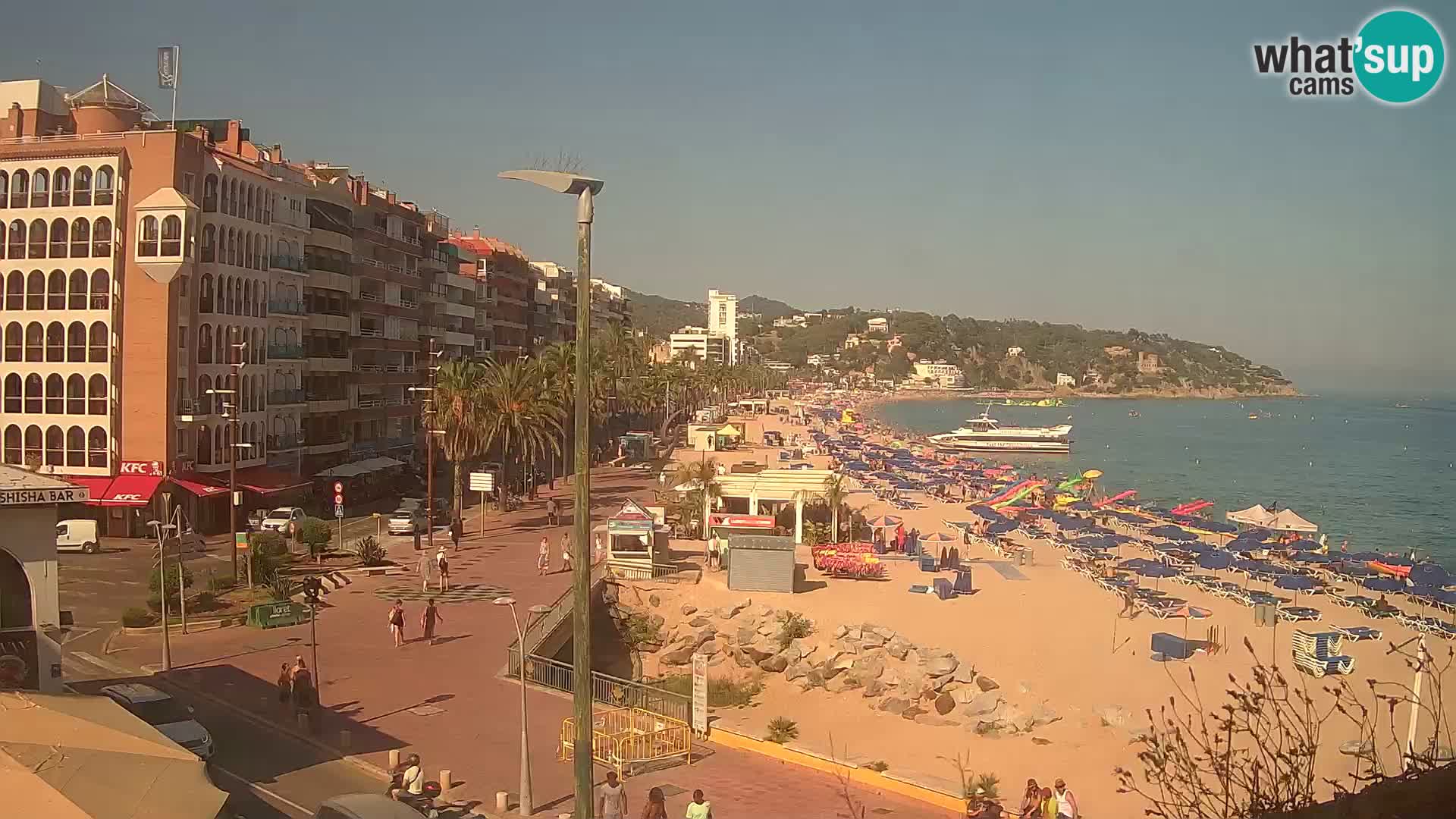 Webcam Lloret de Mar – Spiaggia centrale
