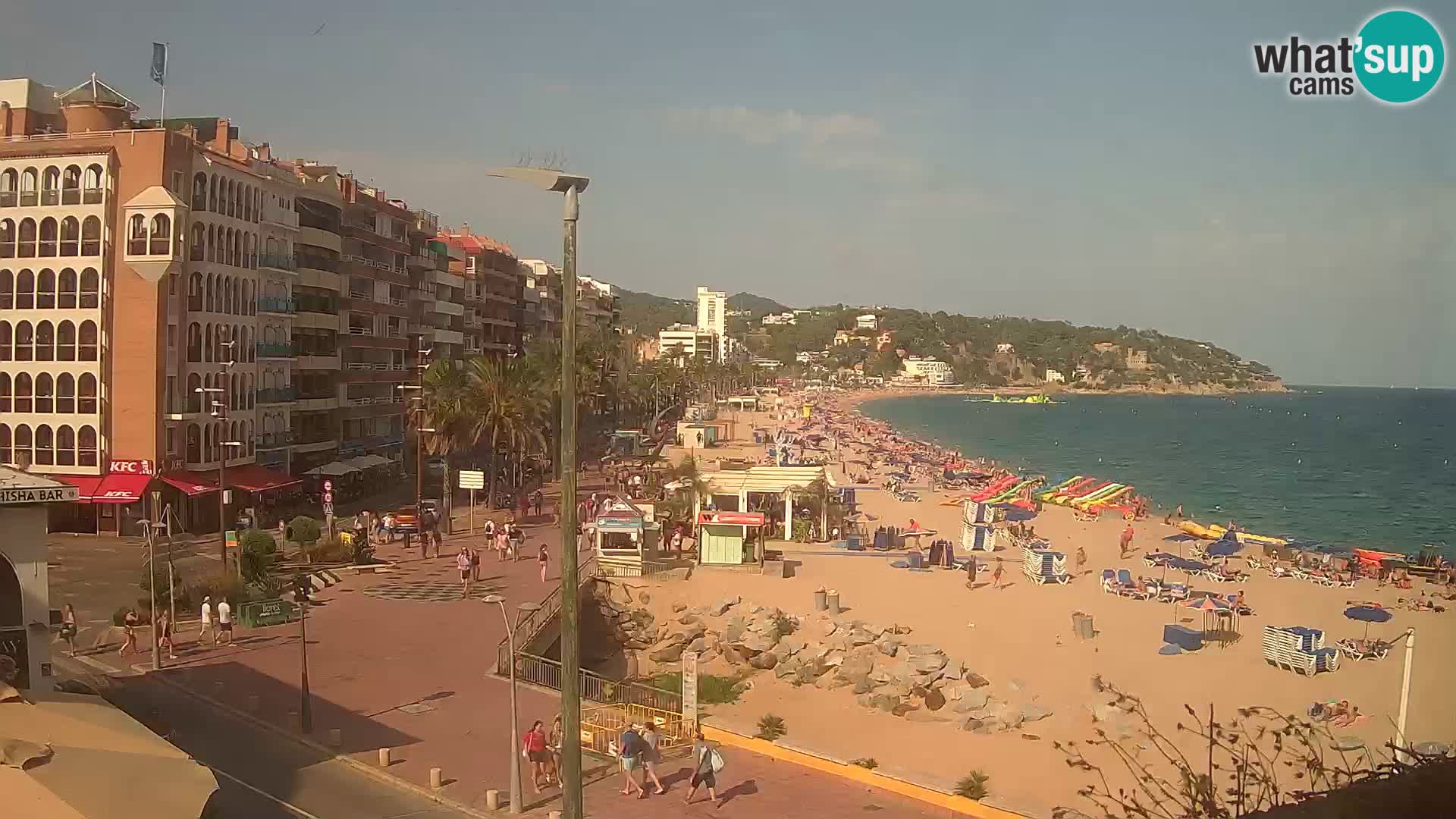 Webcam Lloret de Mar – the beach