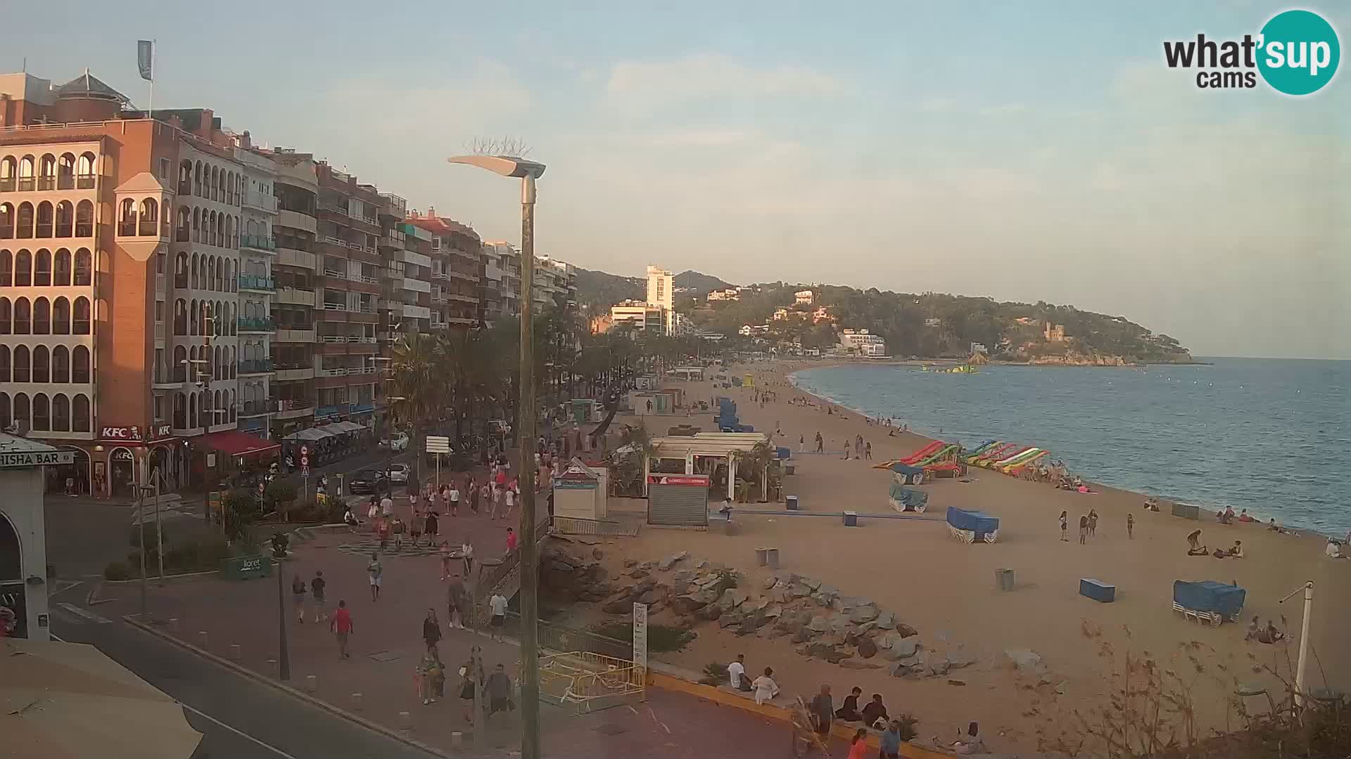 Webcam Lloret de Mar – the beach