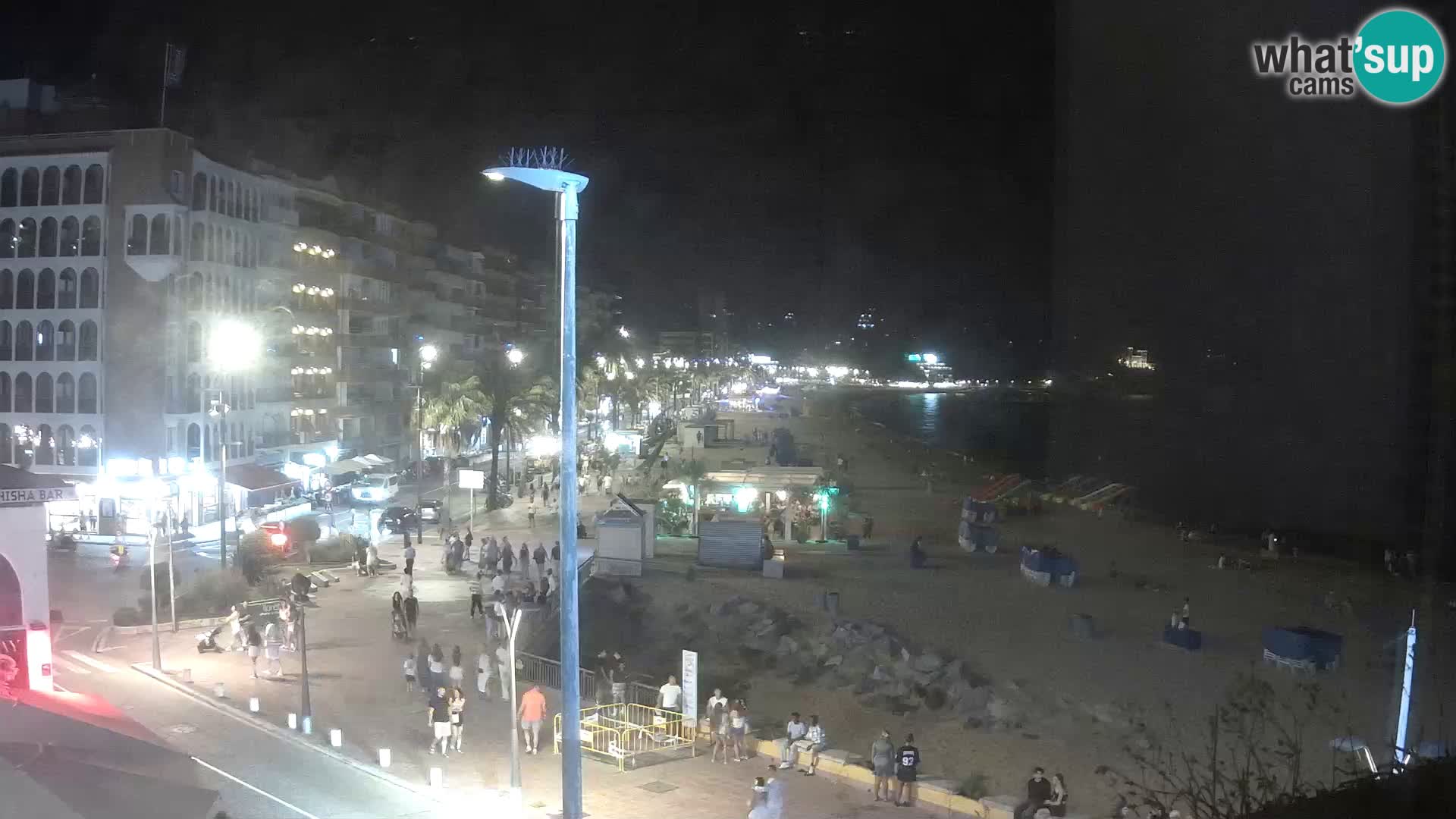 Web kamera Lloret de Mar – glavna plaža