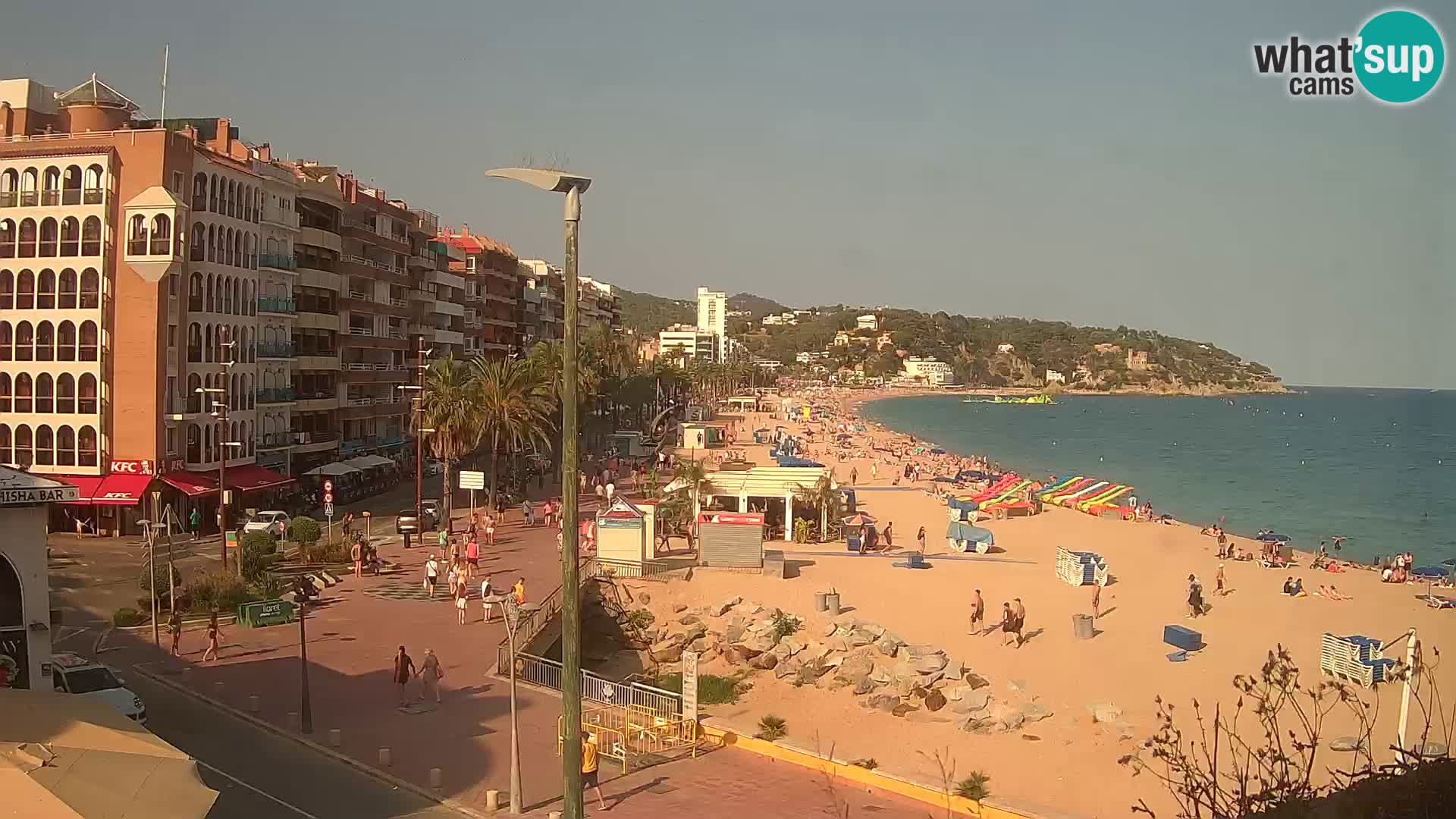 Webcam Lloret de Mar – Osrednja plaža