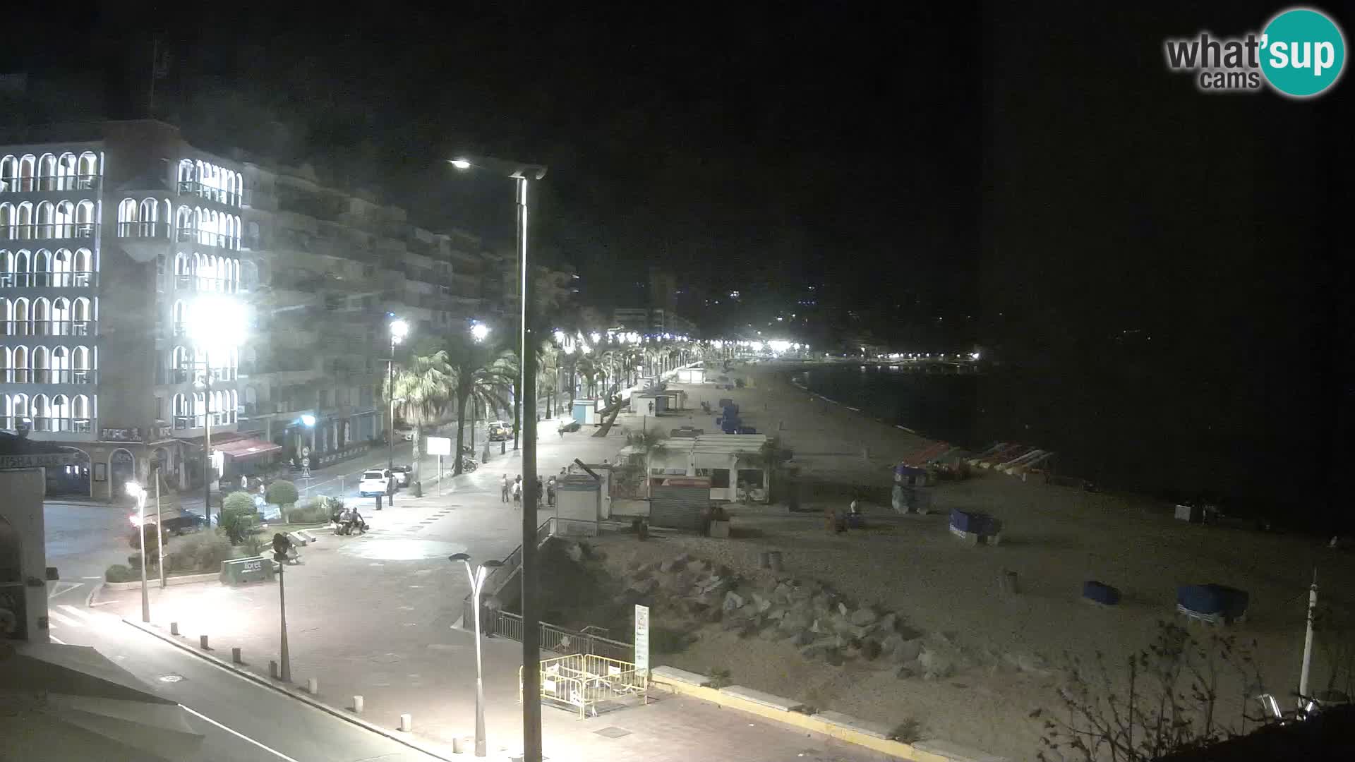 Web kamera Lloret de Mar – plaža