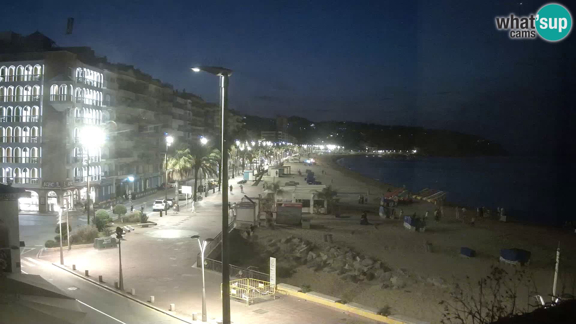 Webcam Lloret de Mar – Central beach