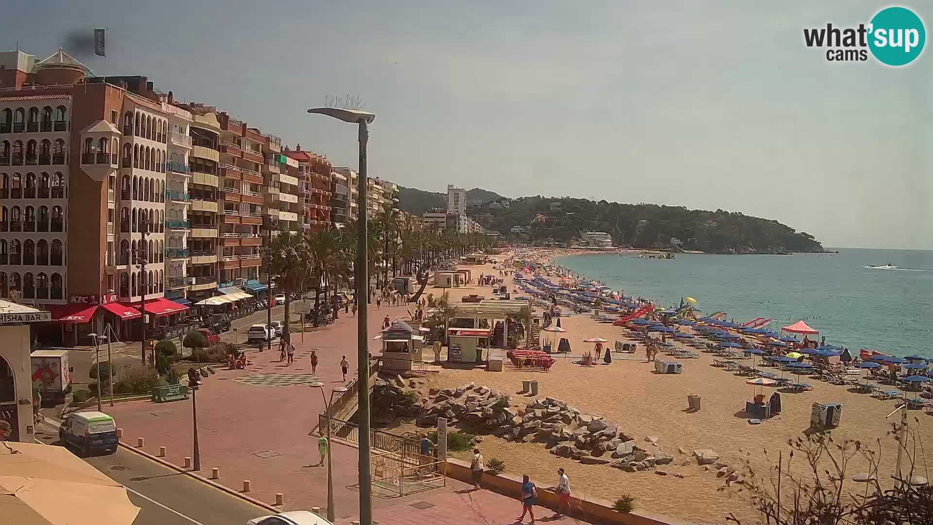 Webcam live Lloret de Mar – Hauptstrand