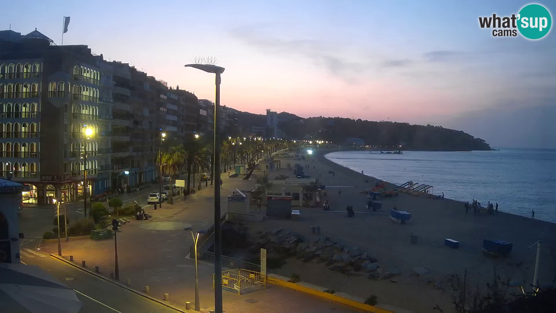Kamera v živo Lloret de Mar – Glavna plaža