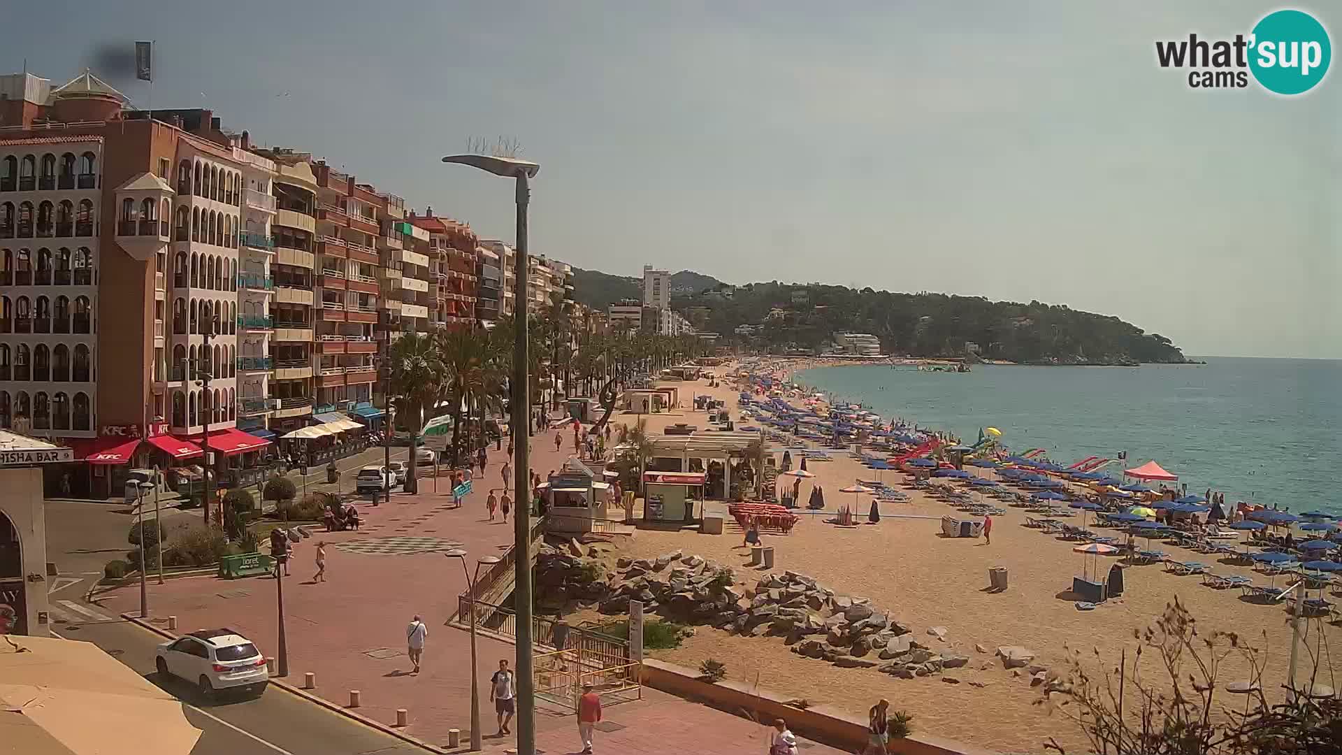 Webcam Lloret de Mar – Osrednja plaža