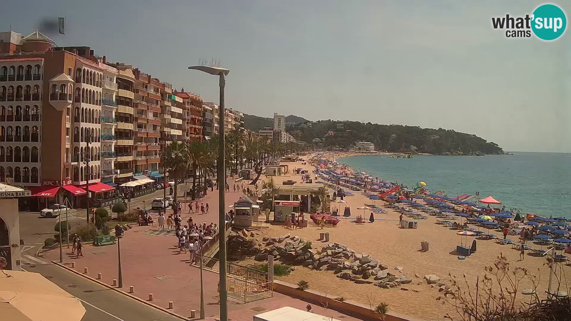 Webcam Lloret de Mar – Osrednja plaža