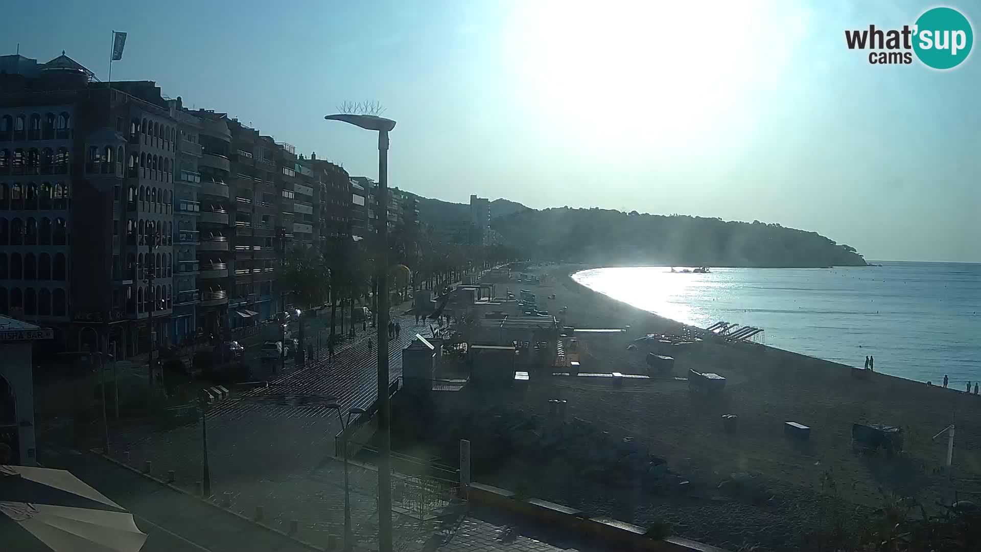 Webcam live Lloret de Mar – la spiaggia principale