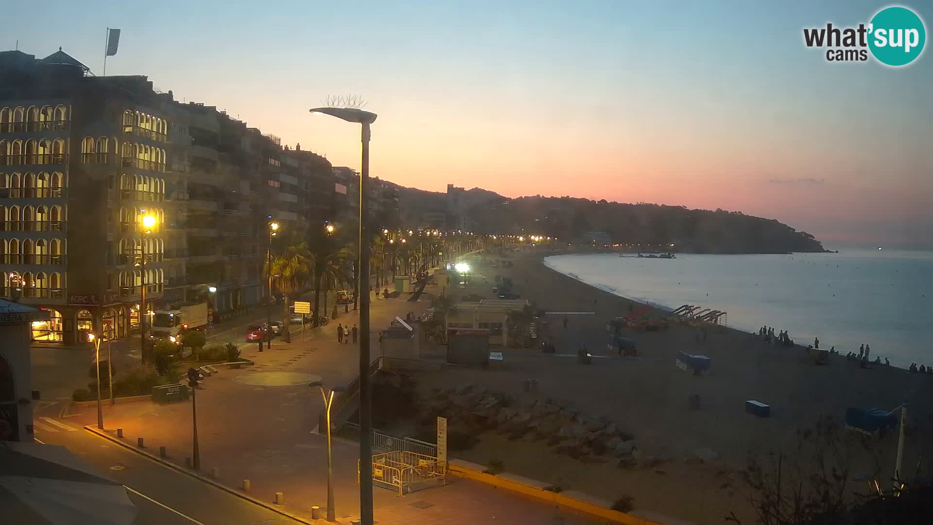 Kamera v živo Lloret de Mar – Glavna plaža
