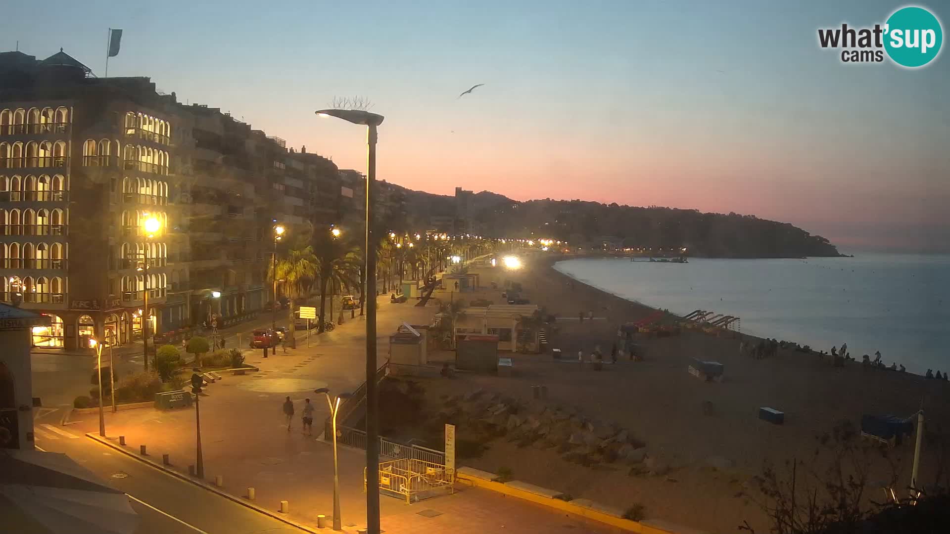 Webcam Lloret de Mar – Osrednja plaža