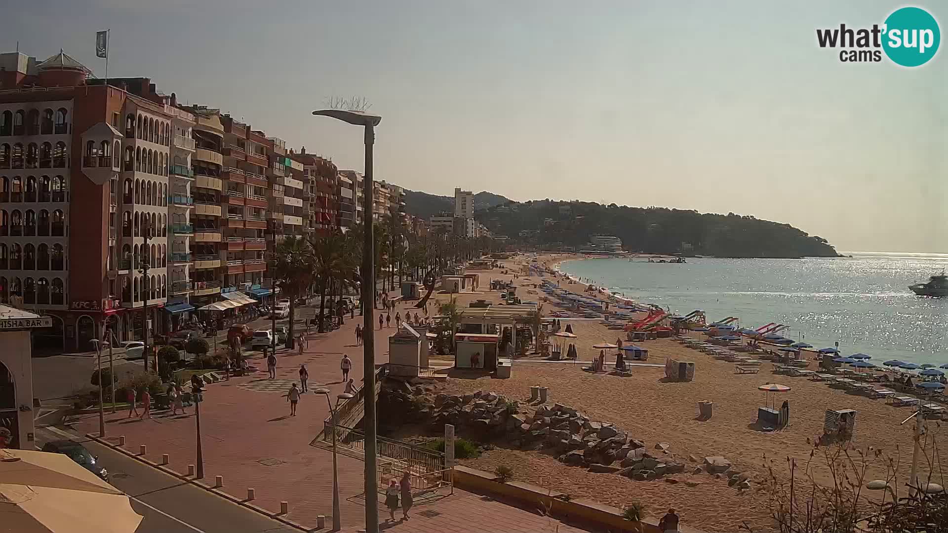 Webcam Lloret de Mar – Spiaggia centrale