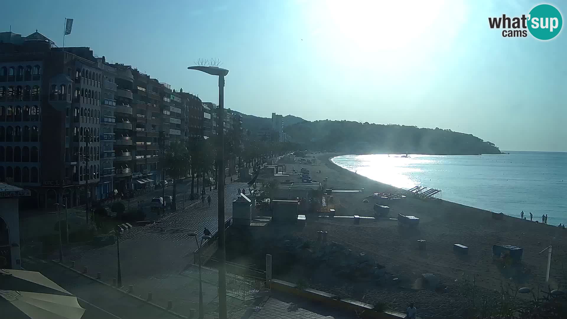 Webcam Live Lloret de Mar – La plage