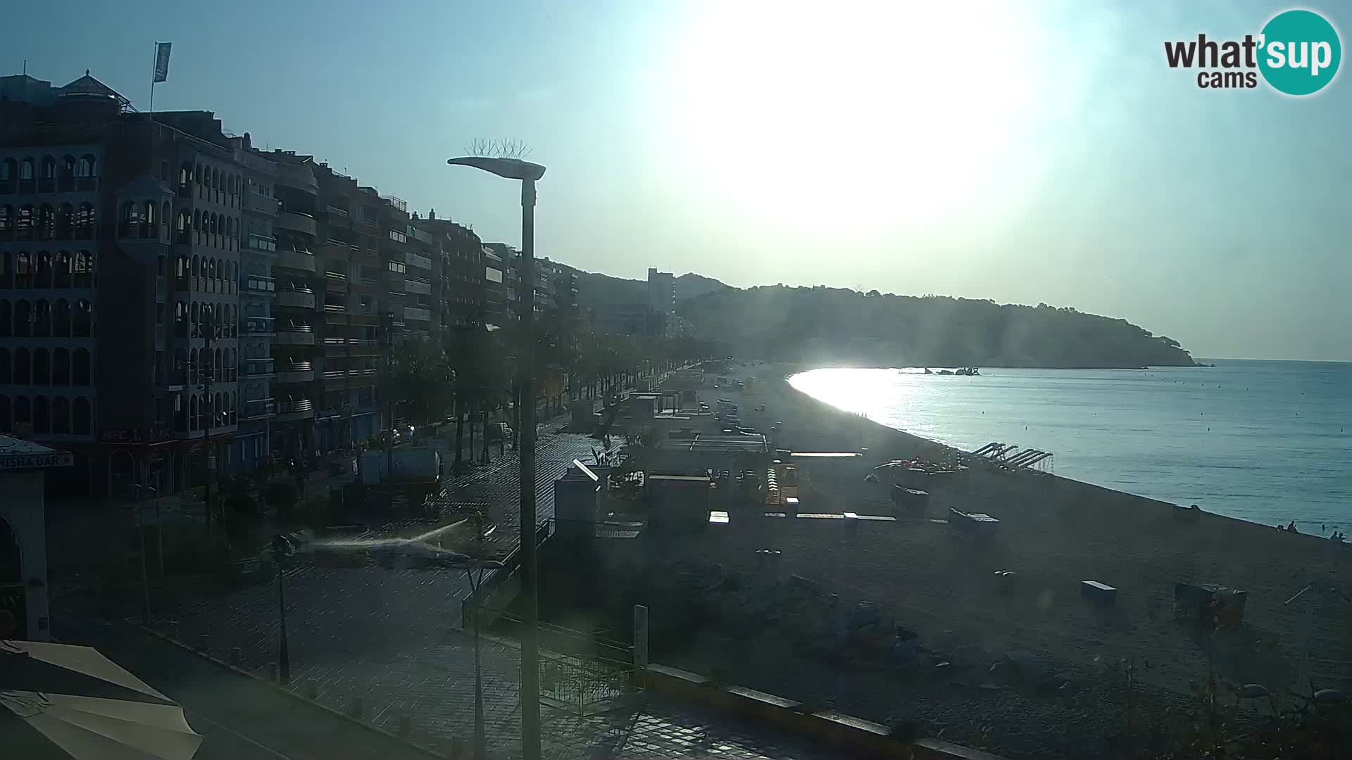 Webcam Lloret de Mar – Plage centrale