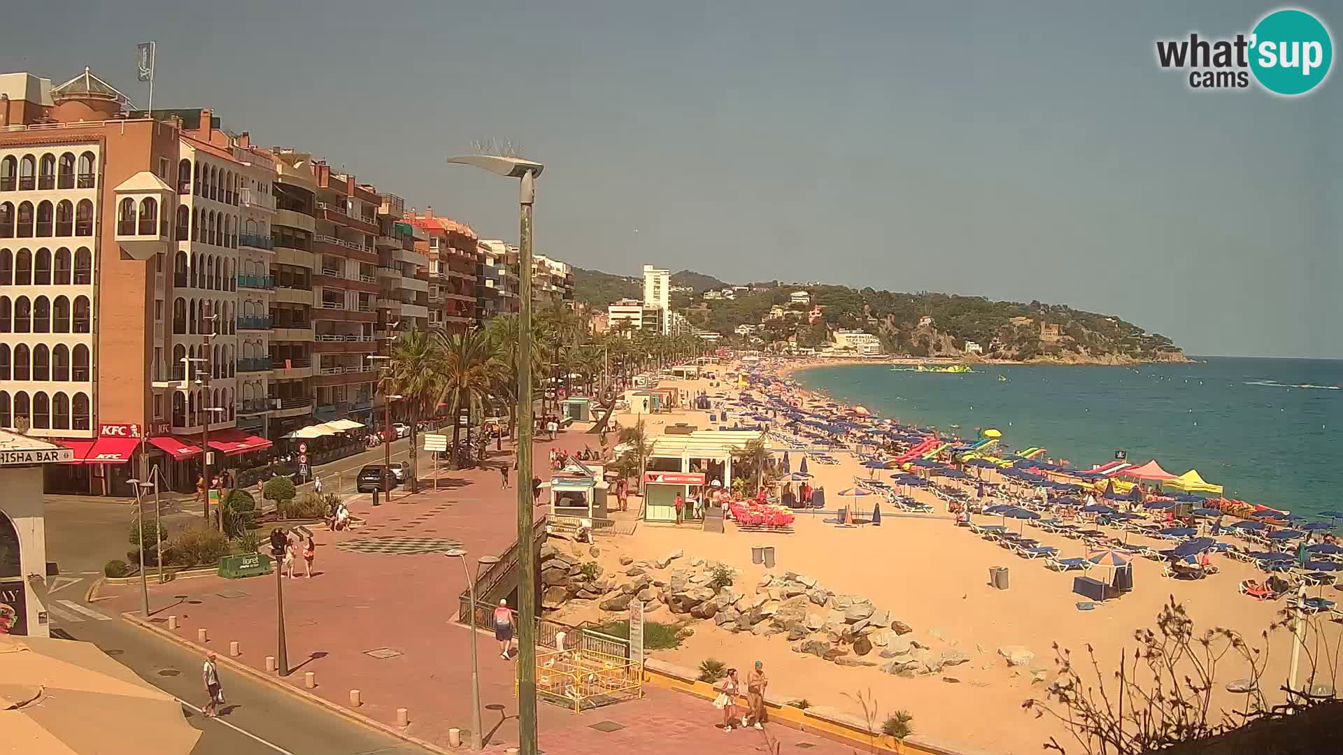 Kamera v živo Lloret de Mar – plaža