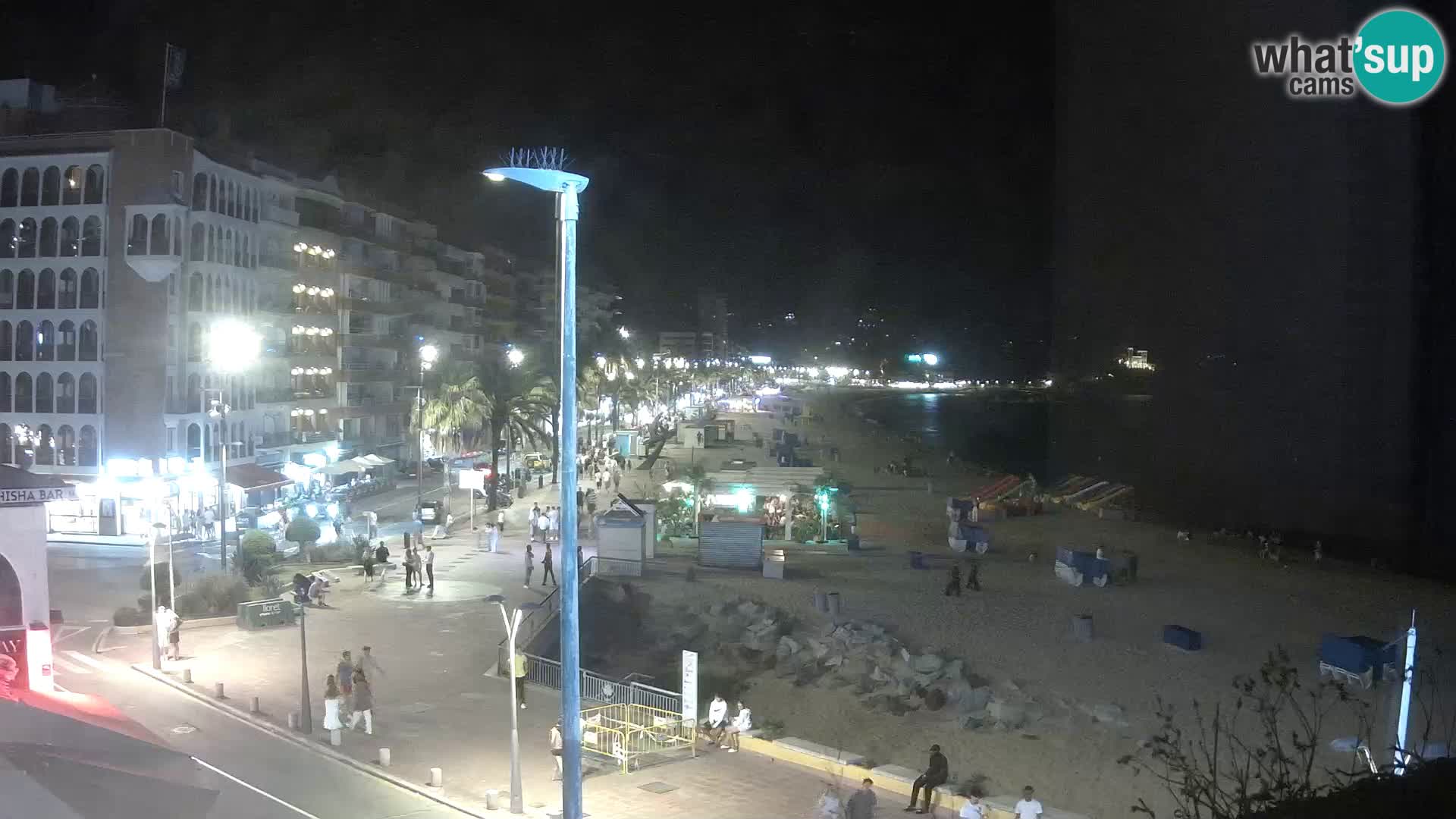 Webcam Lloret de Mar – Zentralen Strand