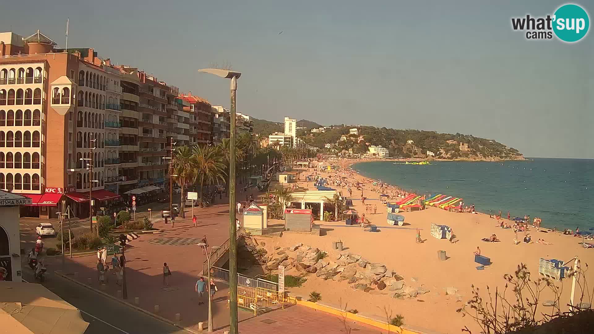 Webcam Lloret de Mar – Plage centrale