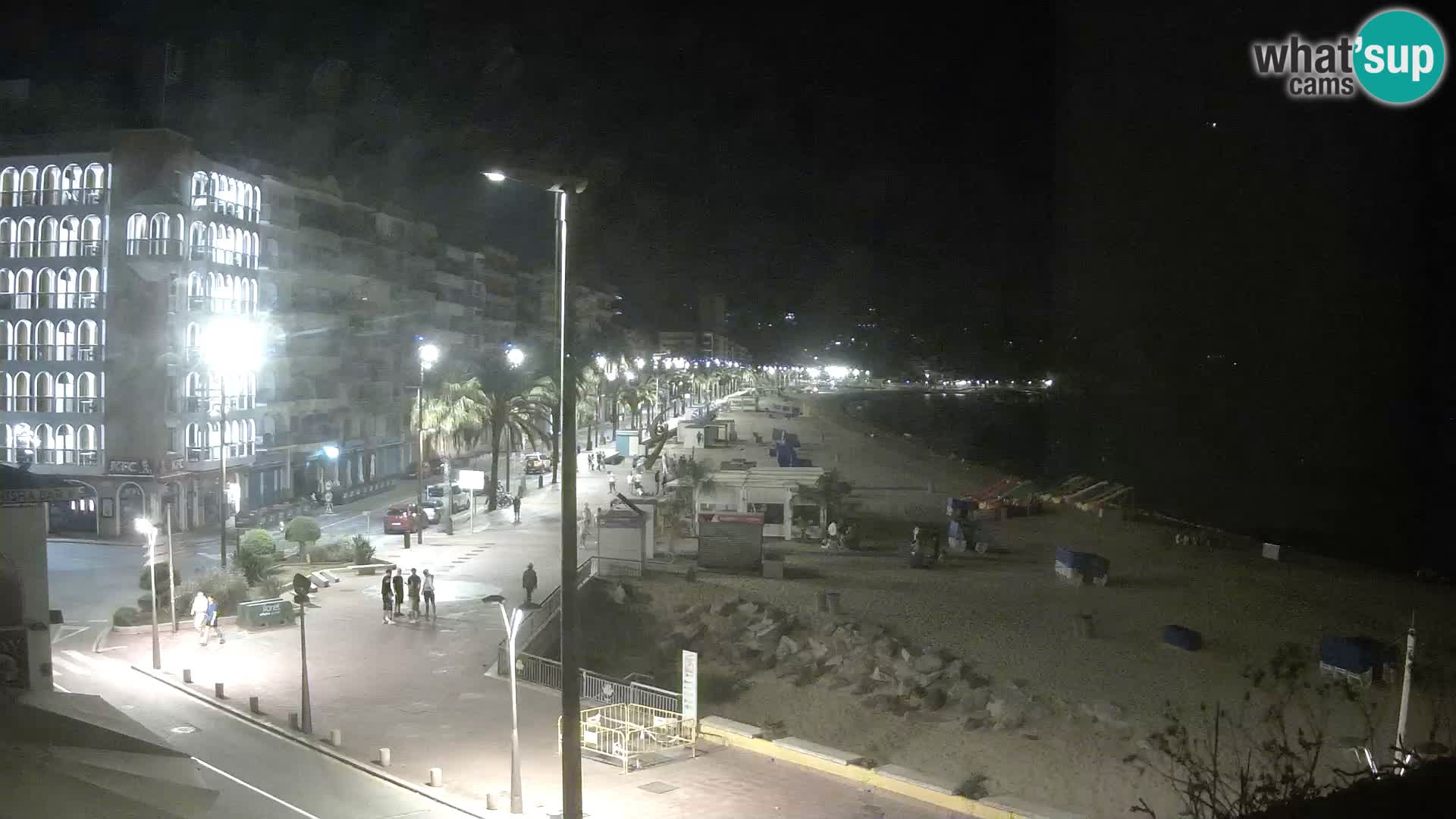 Web kamera Lloret de Mar – glavna plaža