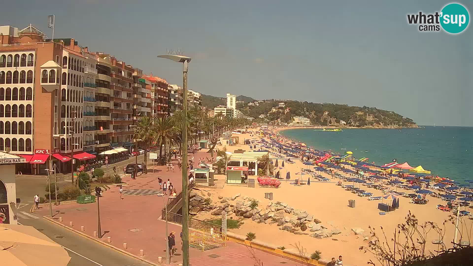 Webcam streaming Lloret de Mar – Plage