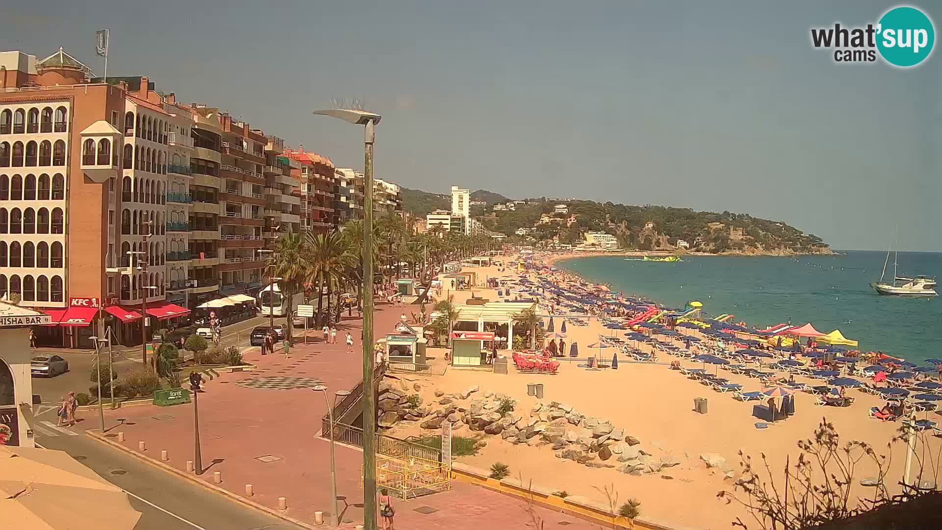 Webcam streaming Lloret de Mar – Plage