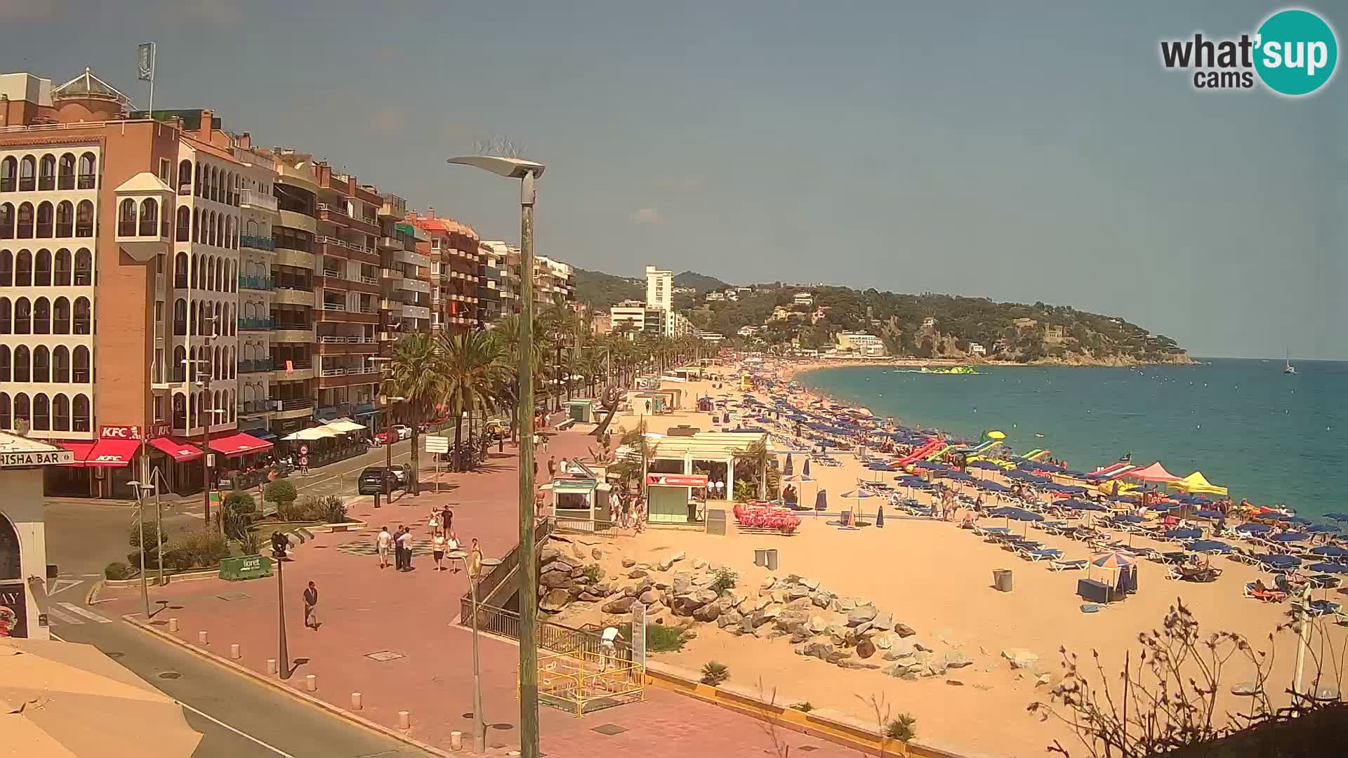 Webcam Lloret de Mar  – Playa principal