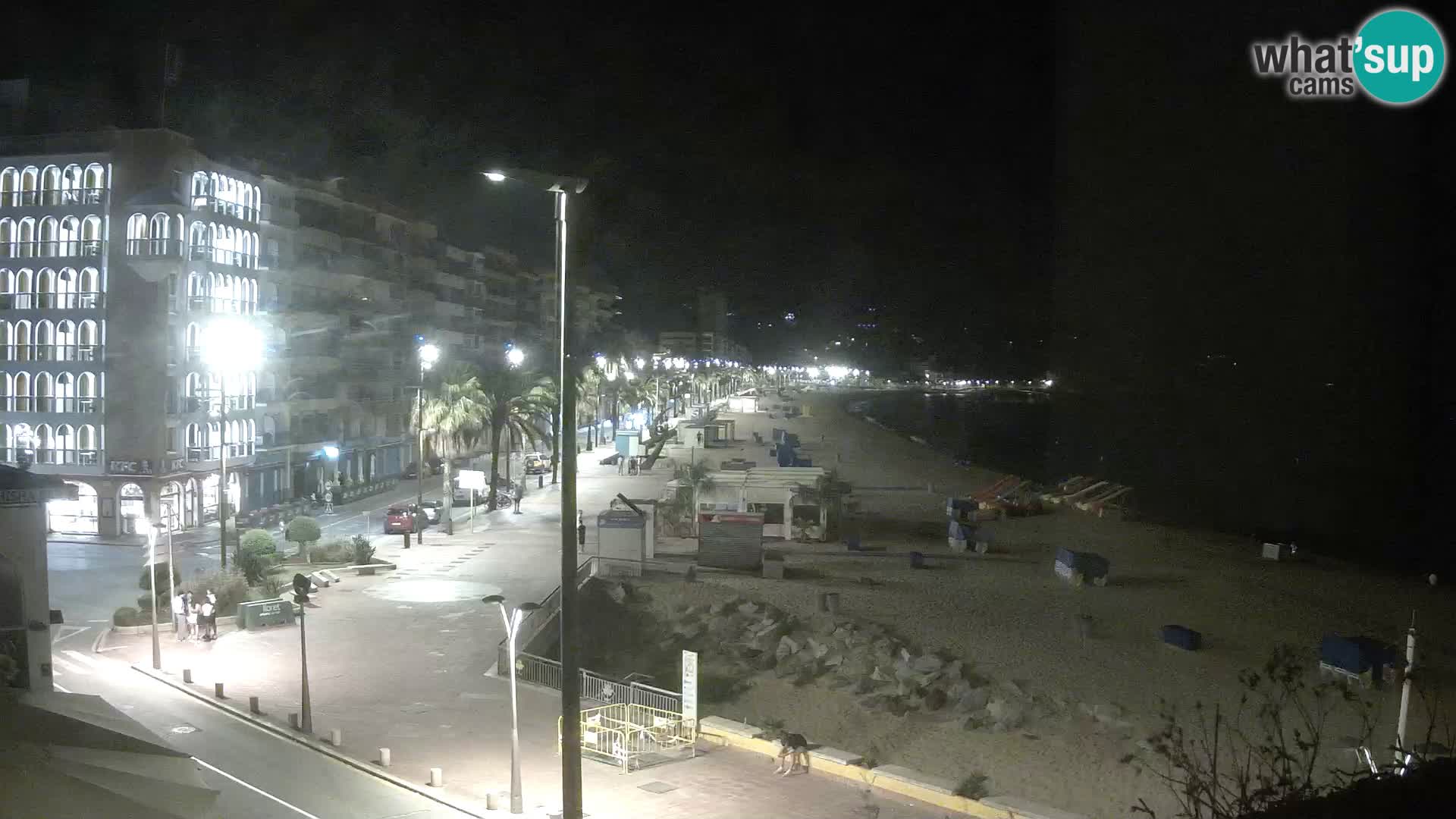 Webcam Lloret de Mar – Zentralen Strand